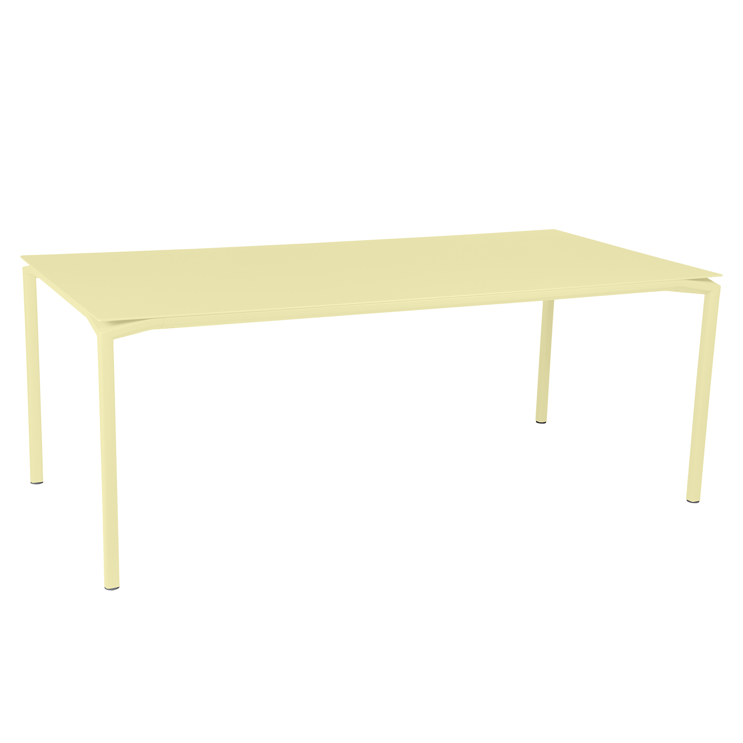 fermob calvi tisch 195x95cm zitronensorbet 8740A6 105596