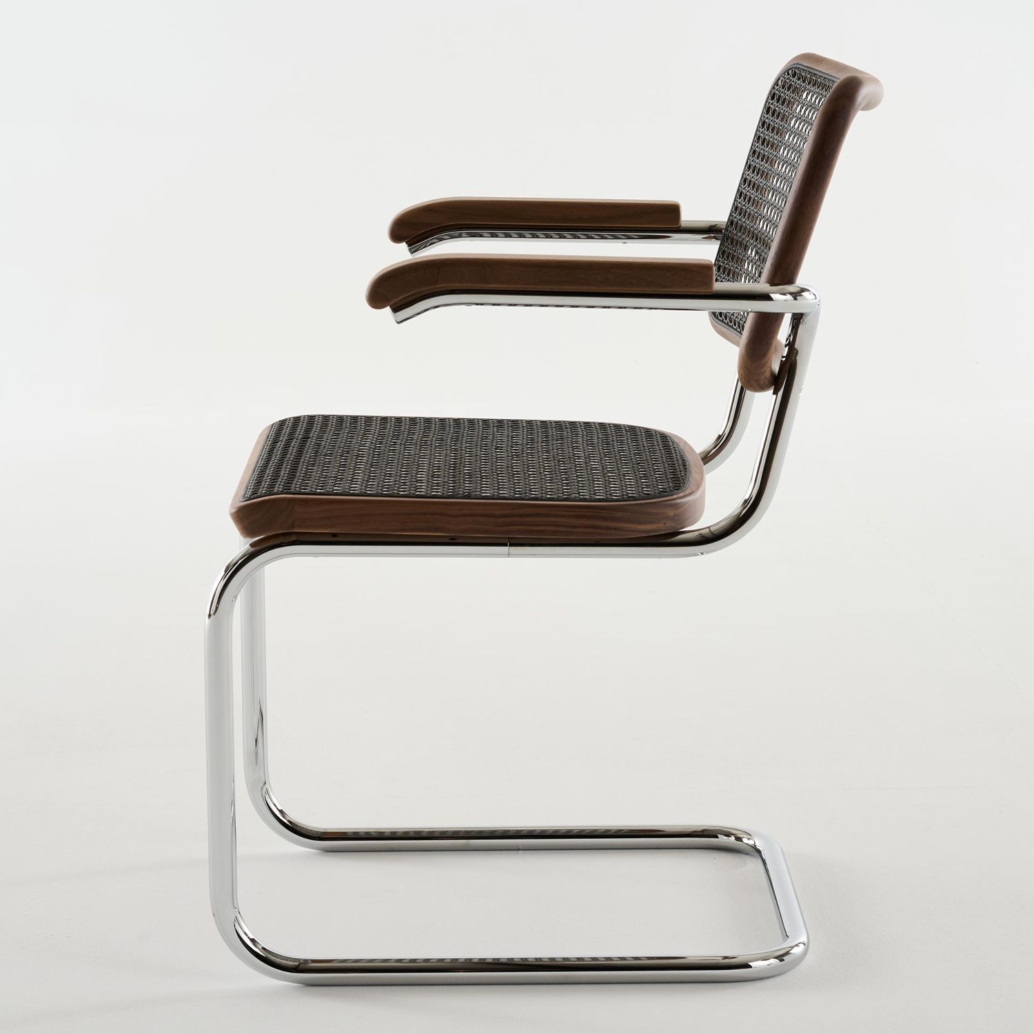 Thonet - S64V Stuhl chrom / buche klar 6er Set