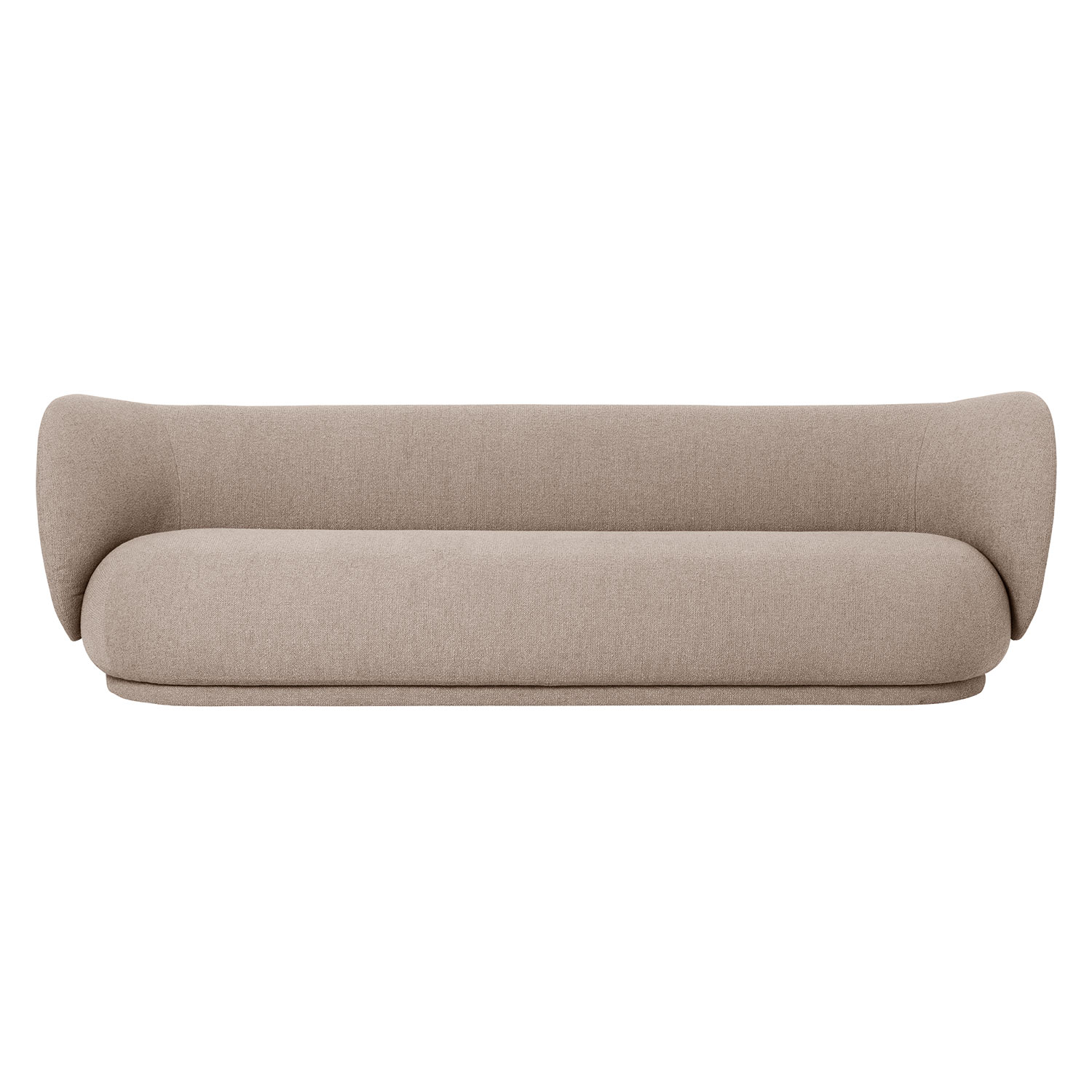 ferm living rico sofa 4 sitzer boucle sand freisteller 85081