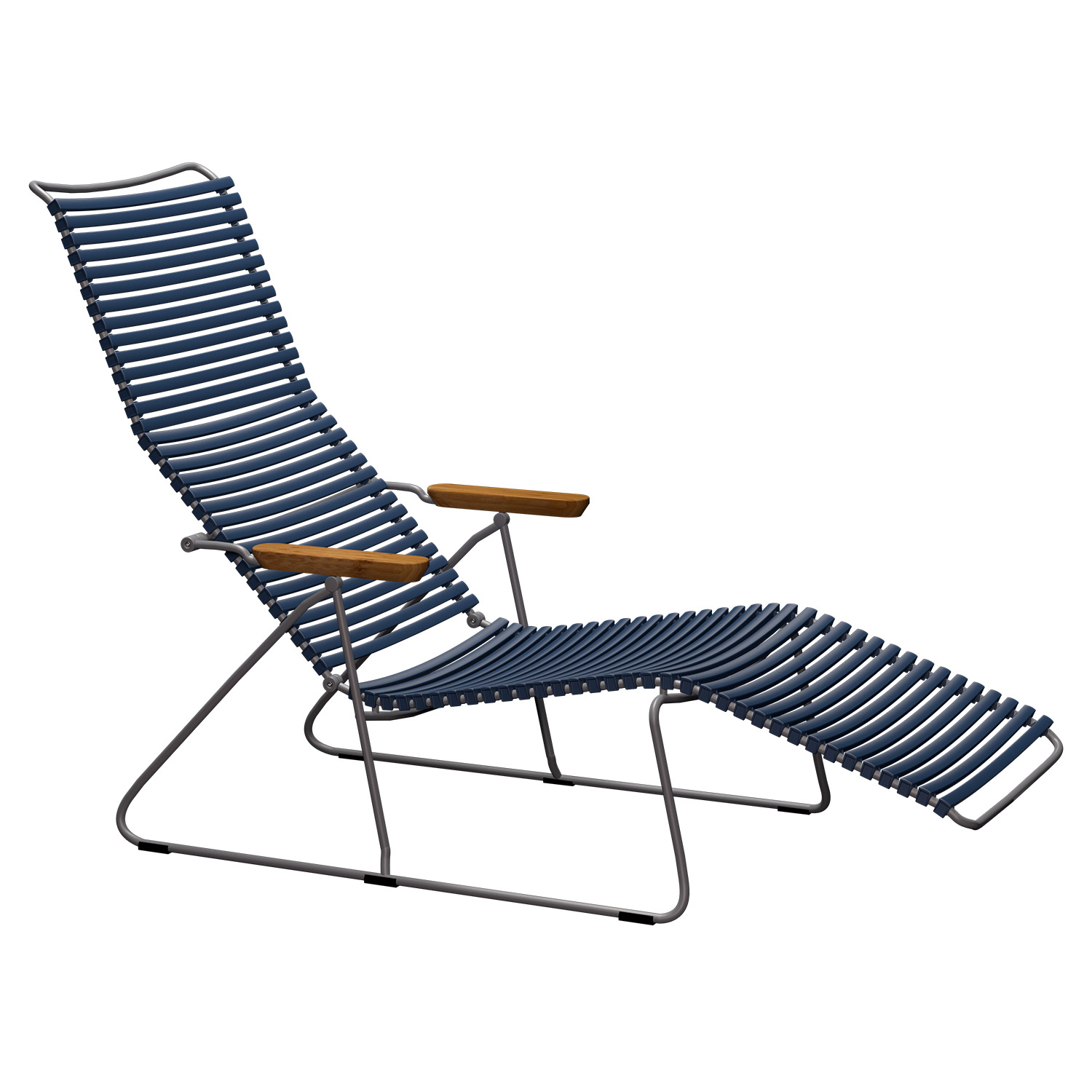 houe click sunlounger dunkelblau 10810 9118 92529