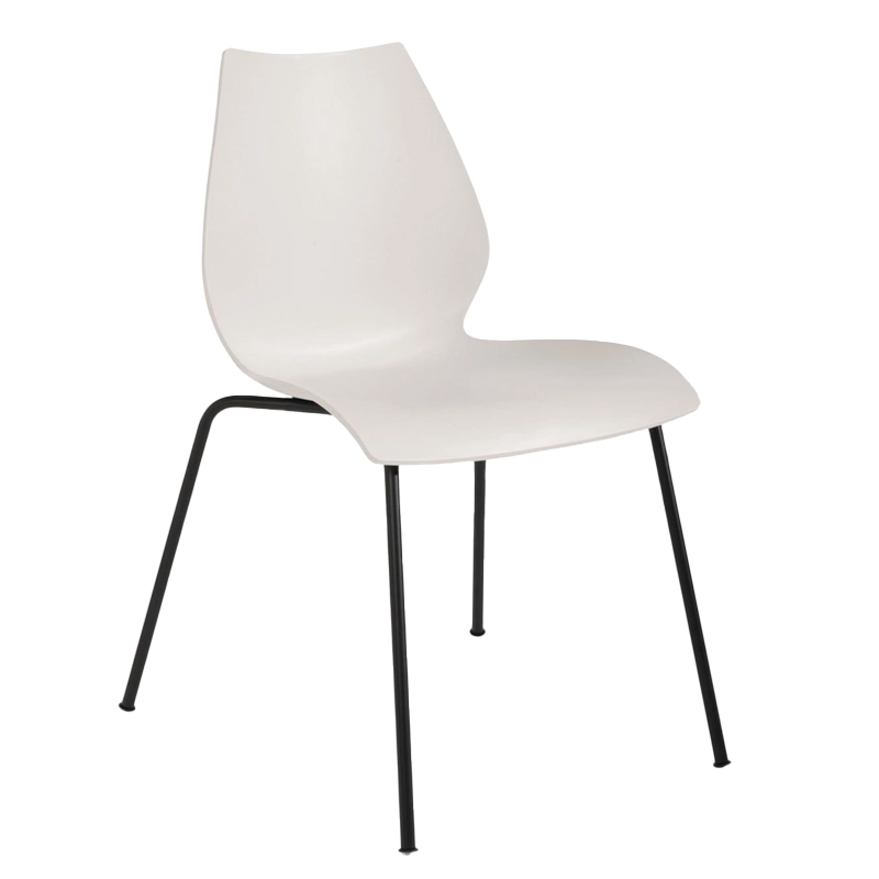kartell maui stuhl schwarz grau KARN28705M 102804