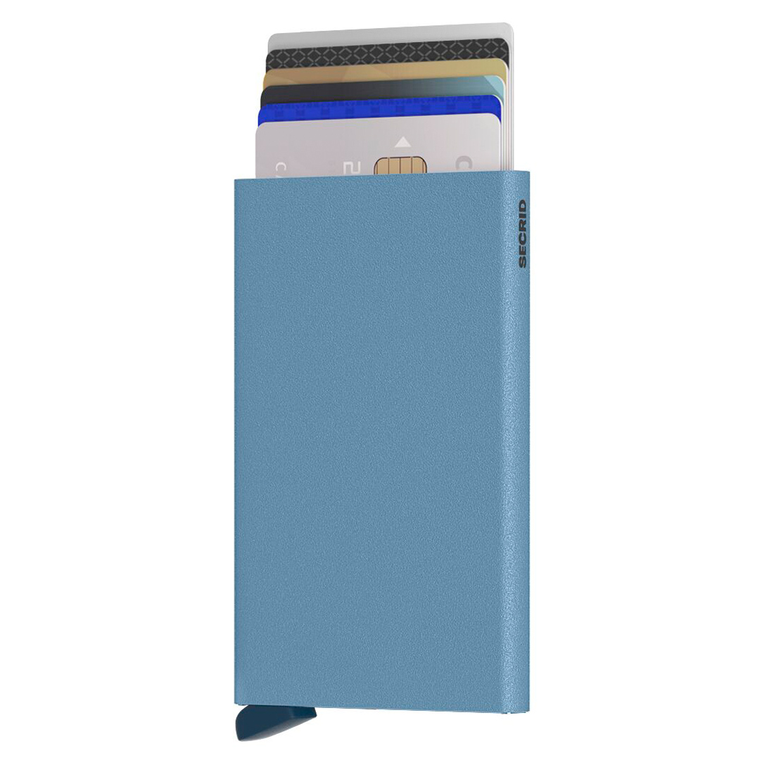 secrid cardprotector Powder sky blue mit karten 105182