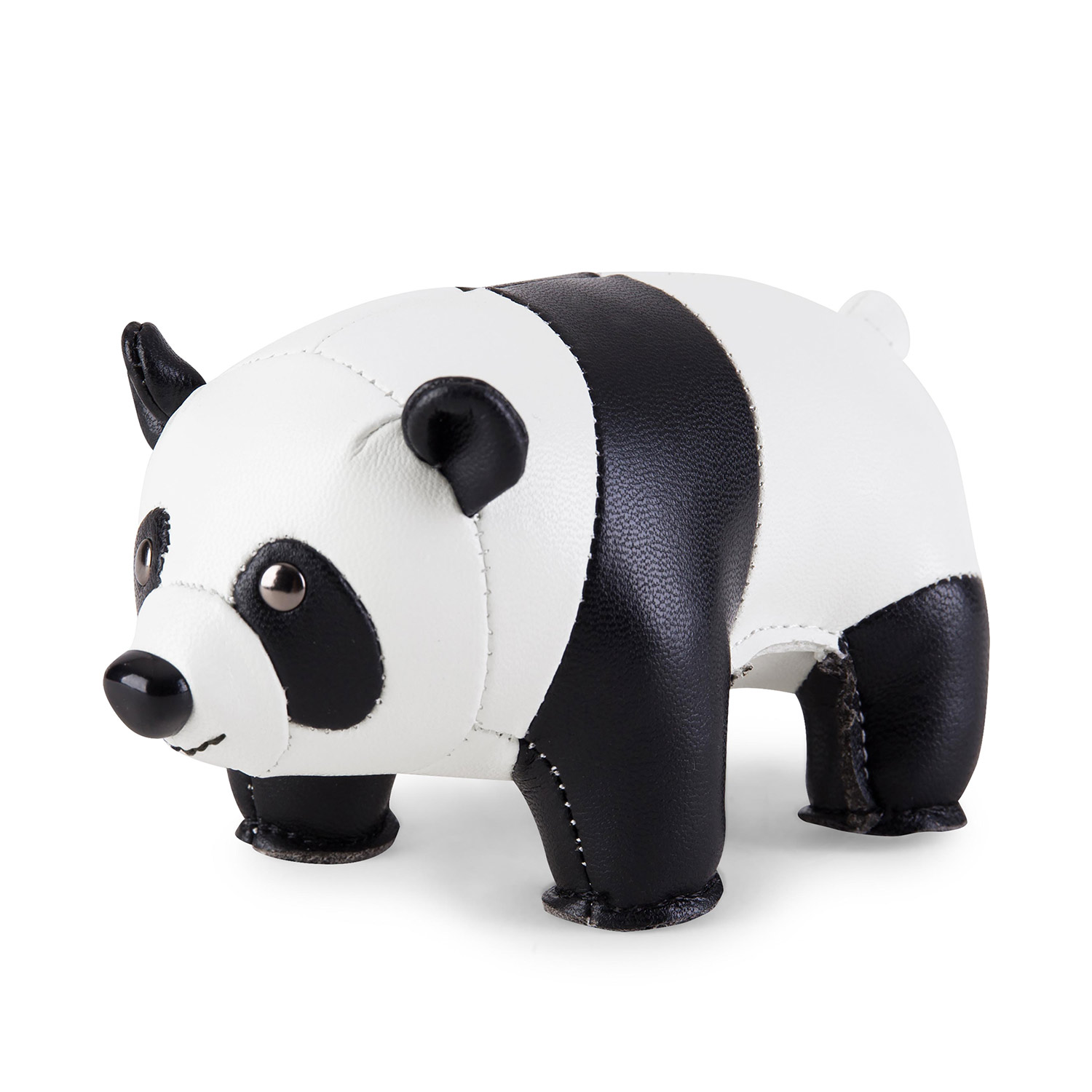 zueny briefbeschwerer panda leder 82831