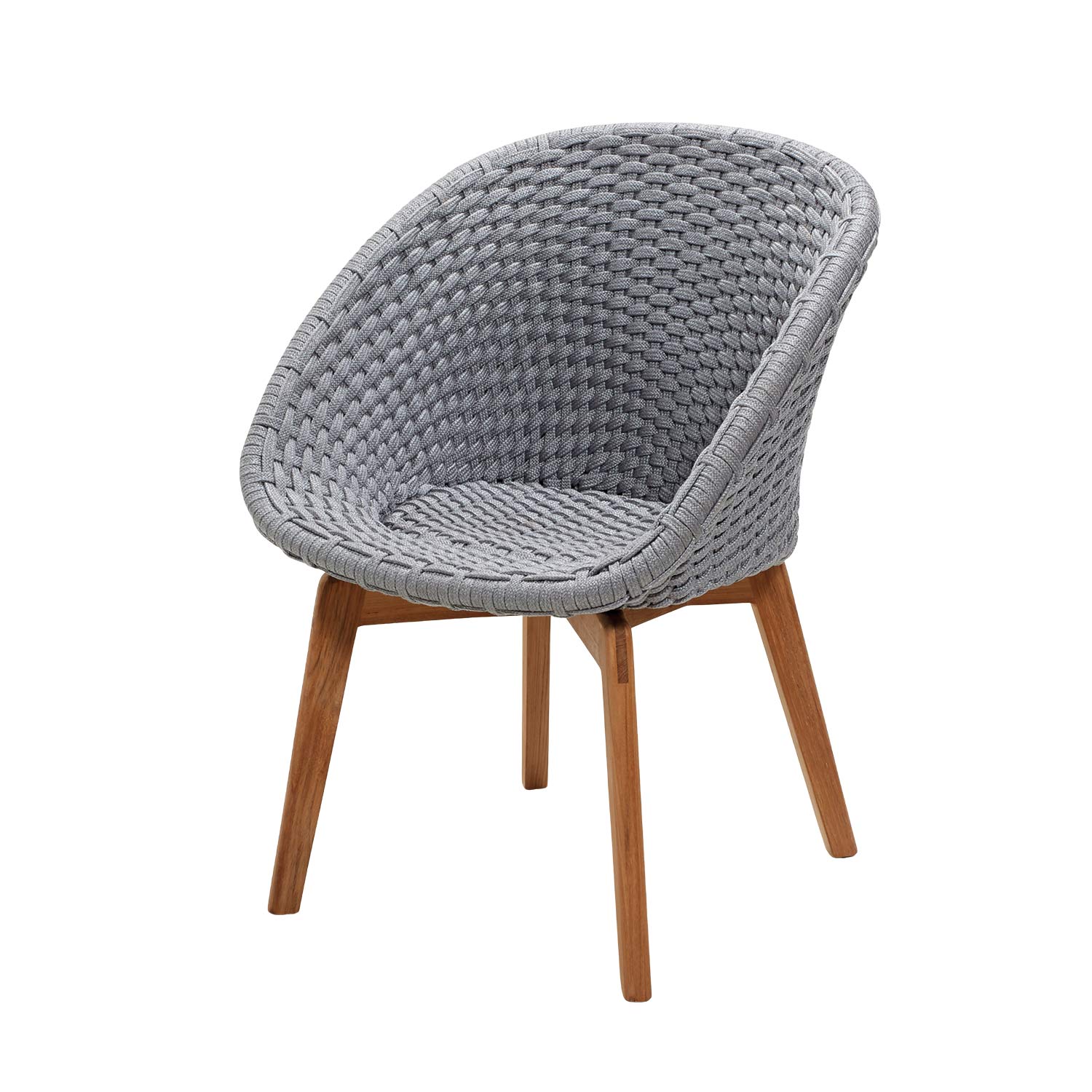 cane line peacock sessel light grey 78404