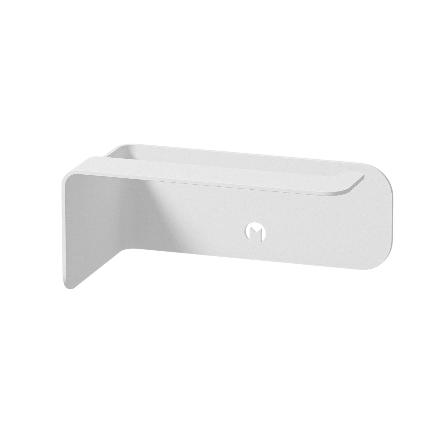 Metallbude - Mo Toilettenpapierhalter weiß