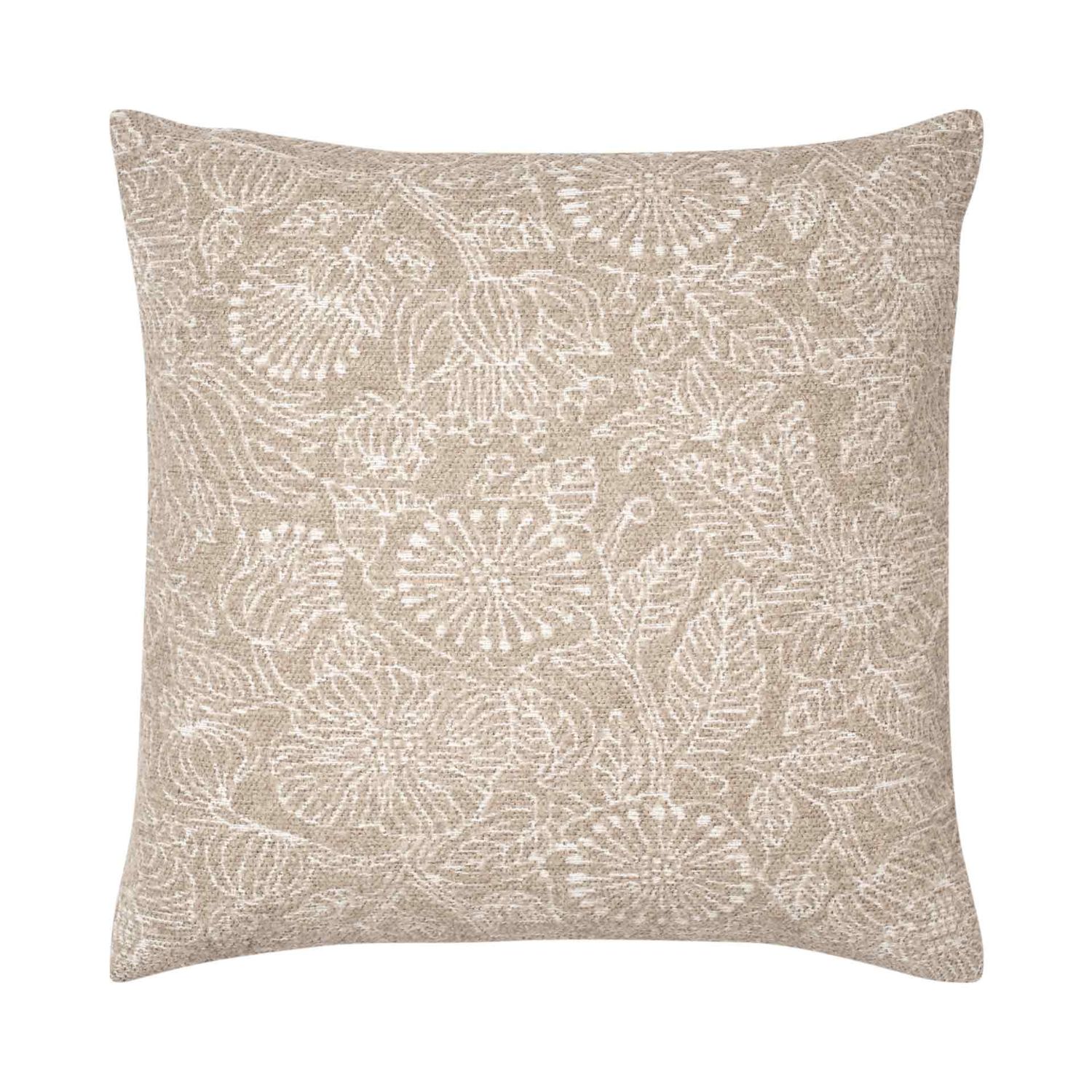 Proflax - Plant Kissenhülle beige 40 x 40 cm