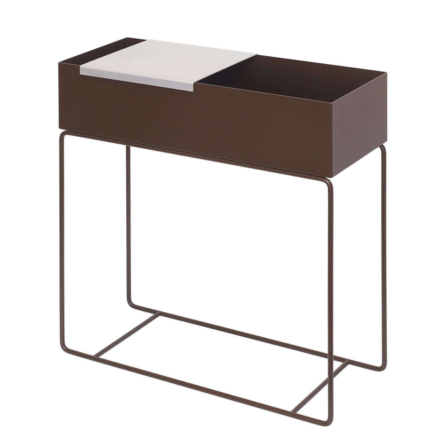 Ferm Living - Lager Ablage für Plant Box Aluminium