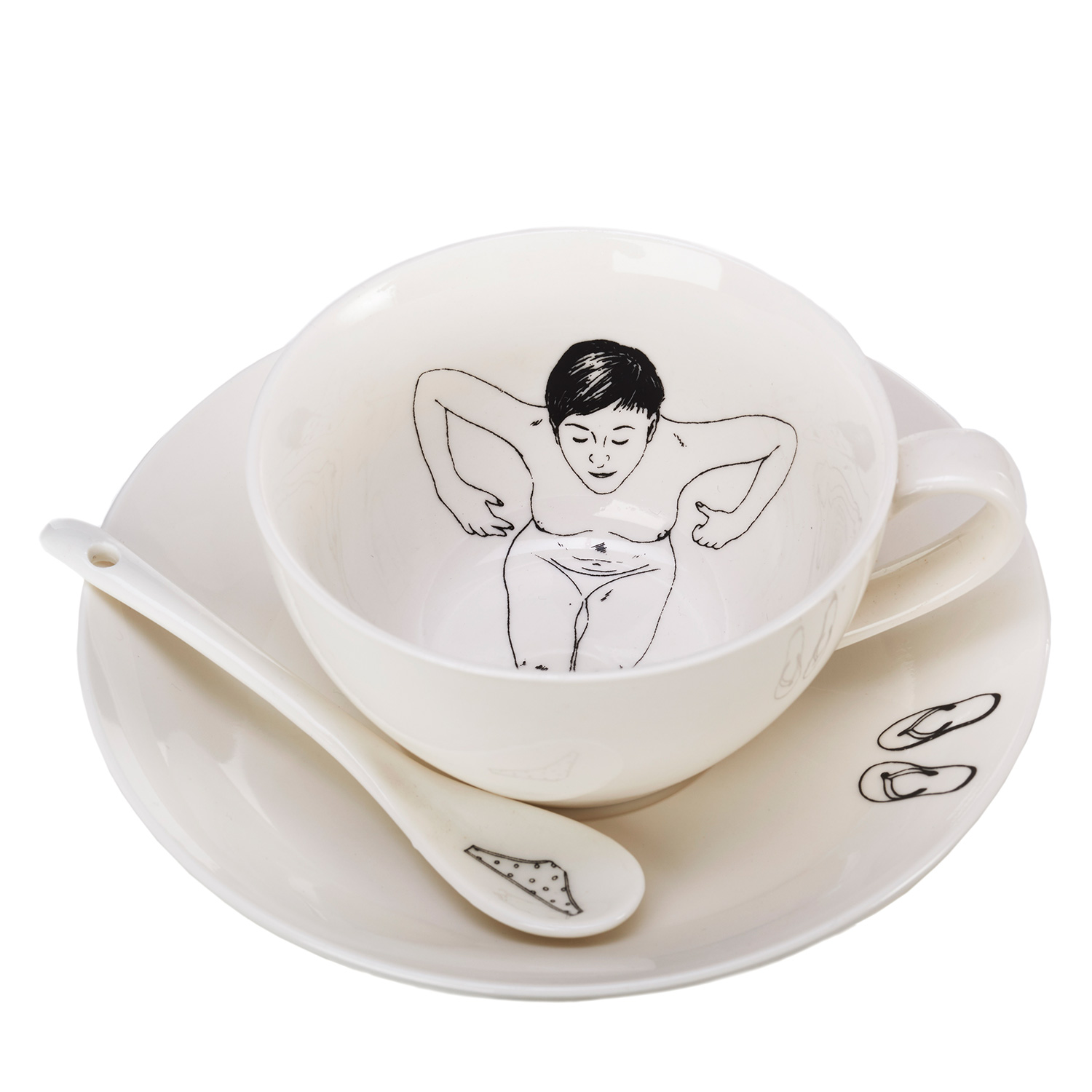 pols potten undressed tee set sitzend 95870