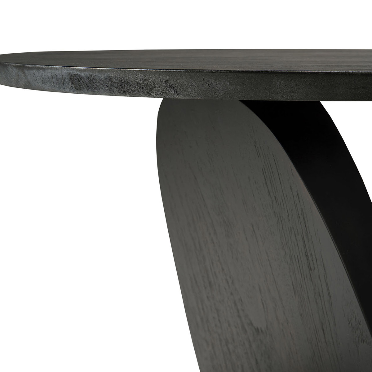 10185 oblic teak ethnicraft beistelltisch freisteller close up tischplatte 92014