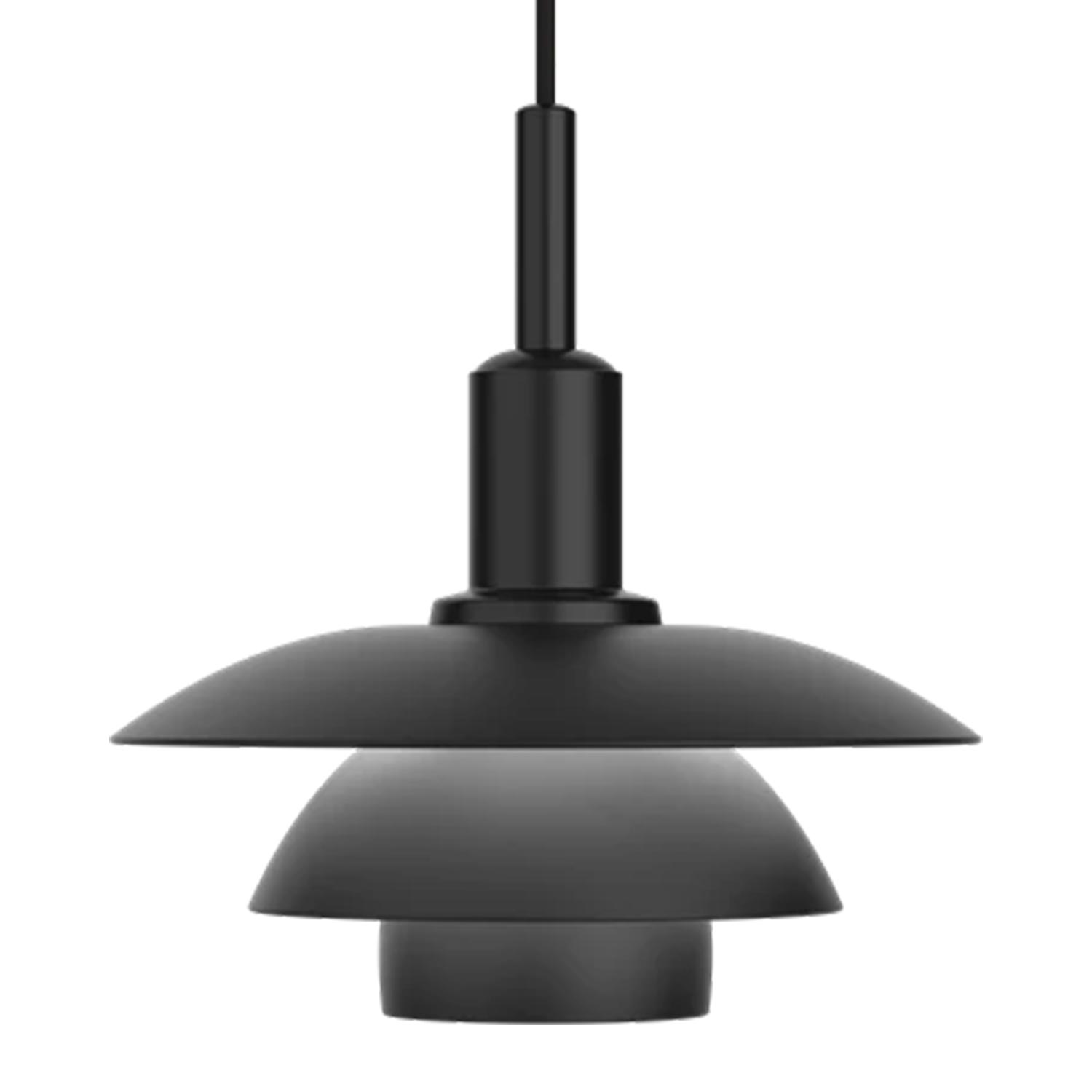 Louis Poulsen - PH 3/3 Pendelleuchte metal black