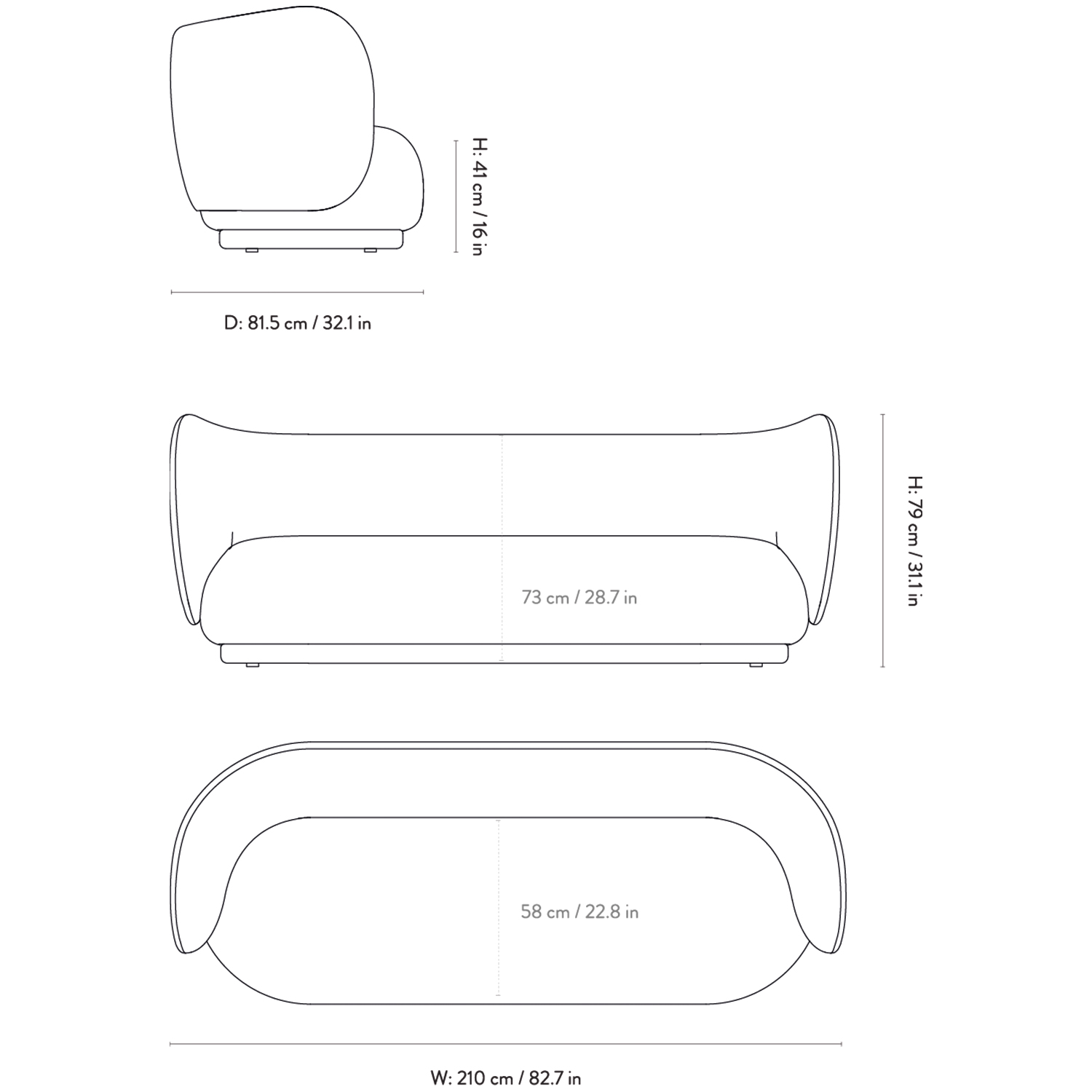 ferm living rico dreisitzer sofa groesse 85078