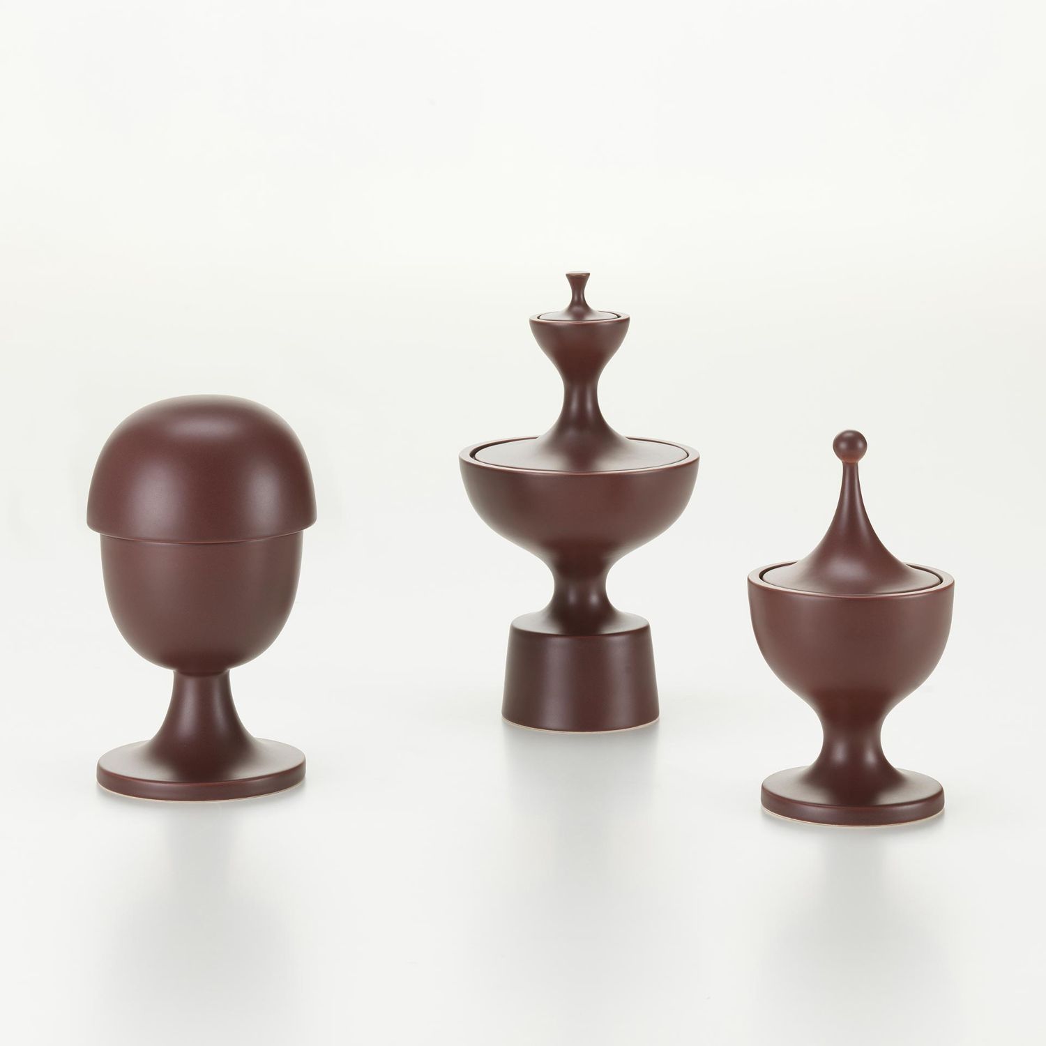 Vitra - Ceramic Container No. 2 dark aubergine