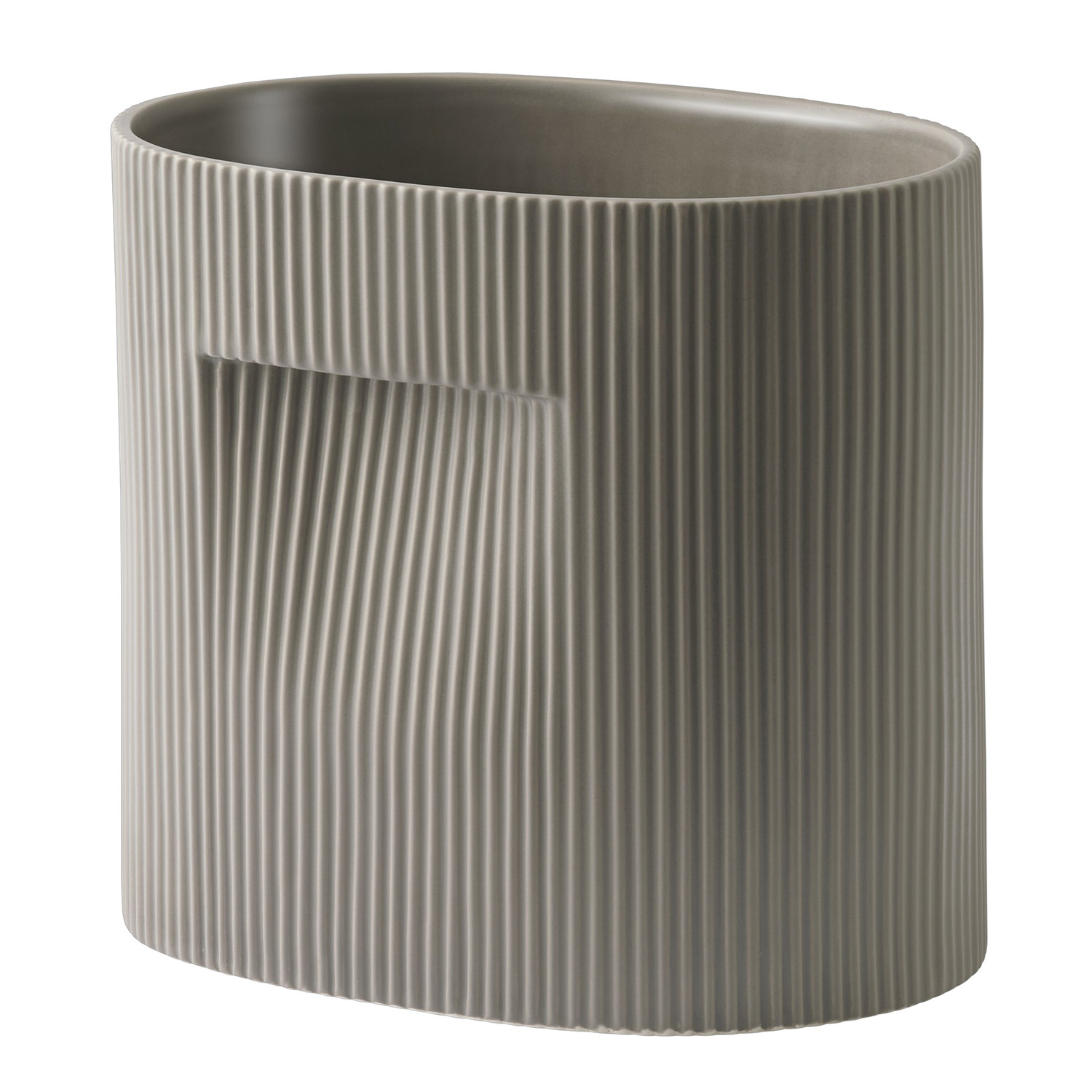 muuto Ridge Blumentopf taupe 24 cm 105345