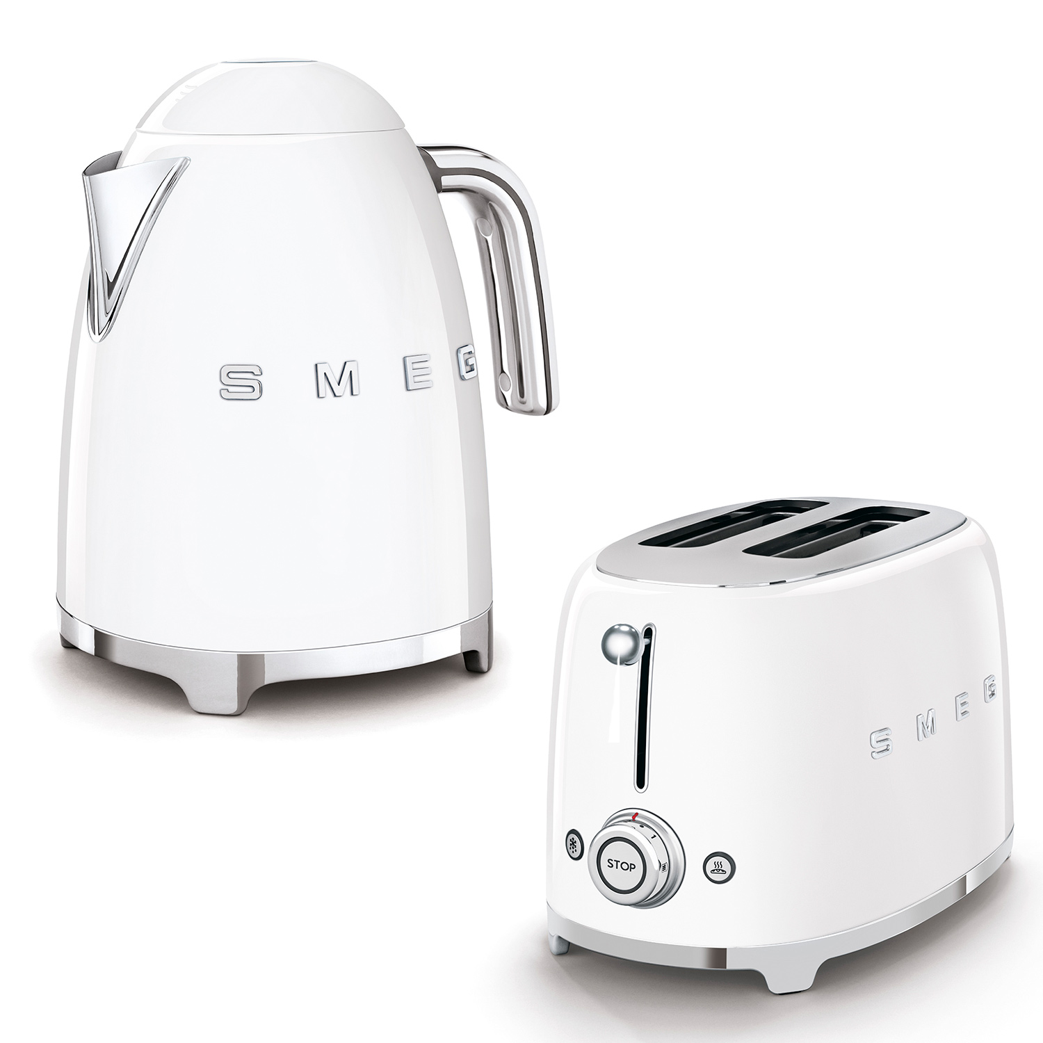 smeg kombi wasserkocher toaster weiss 52671