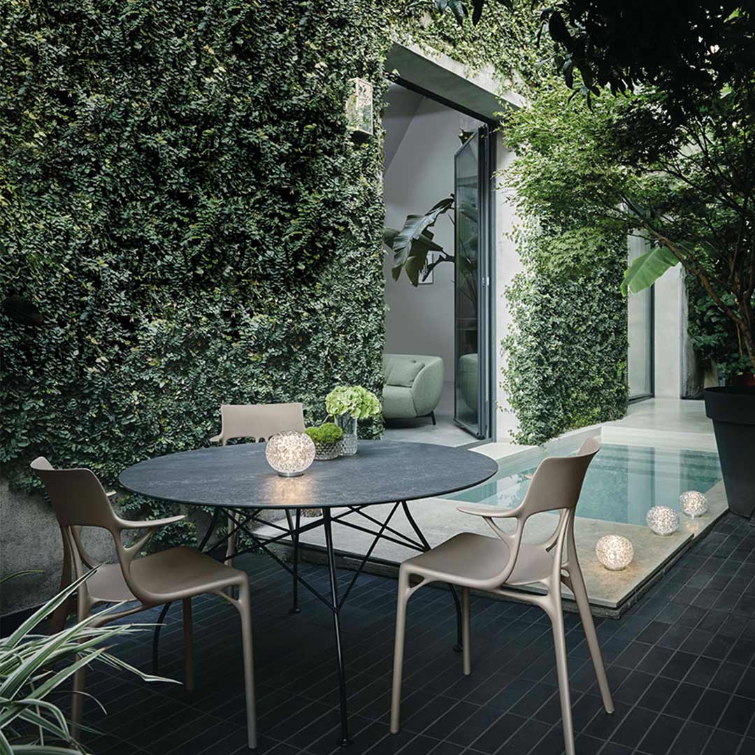 kartell planet appoggio leuchte ambiente outdoor pool 77143