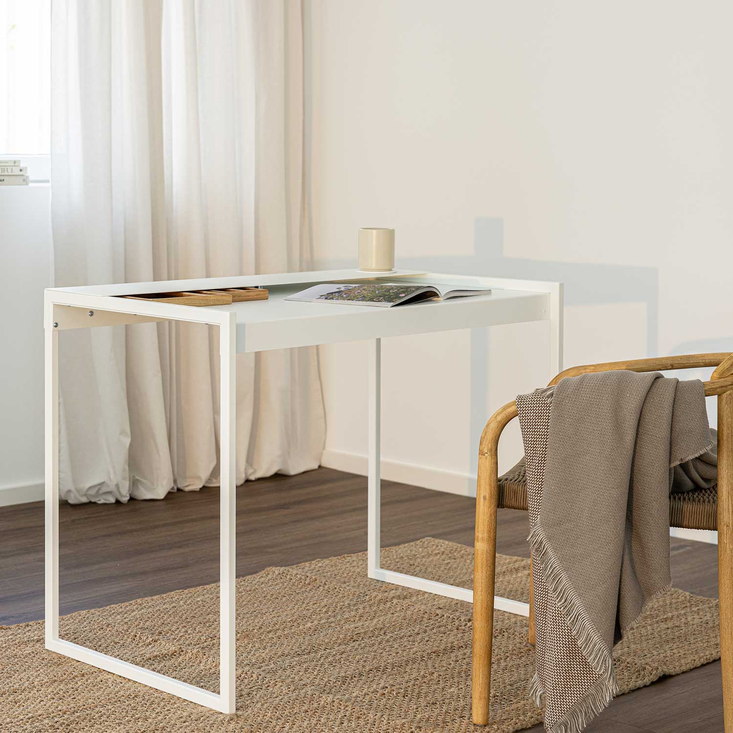 Metallbude - Donna Schreibtisch schwarz