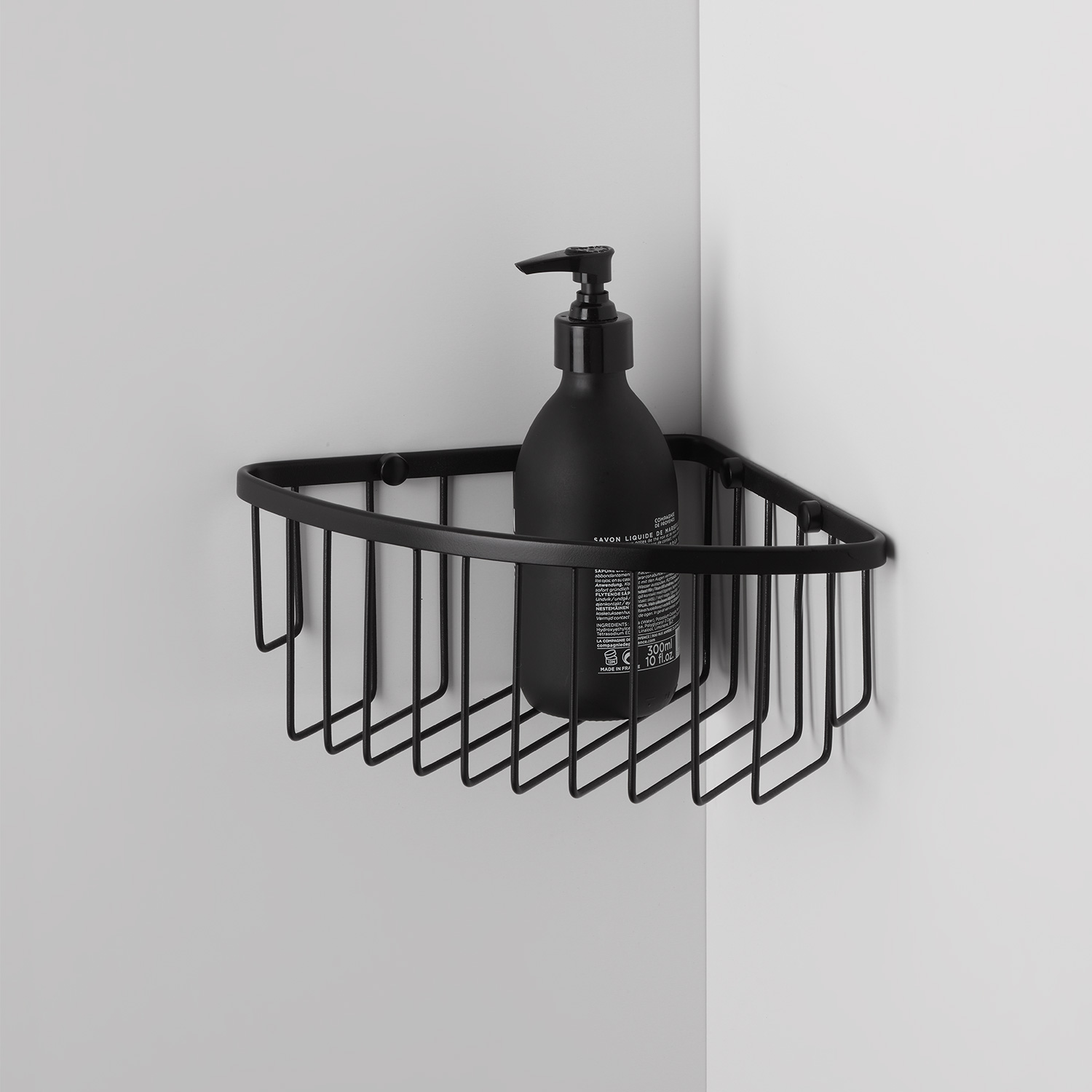 decor walther dw229 eckduschkorb schwarz matt 68966