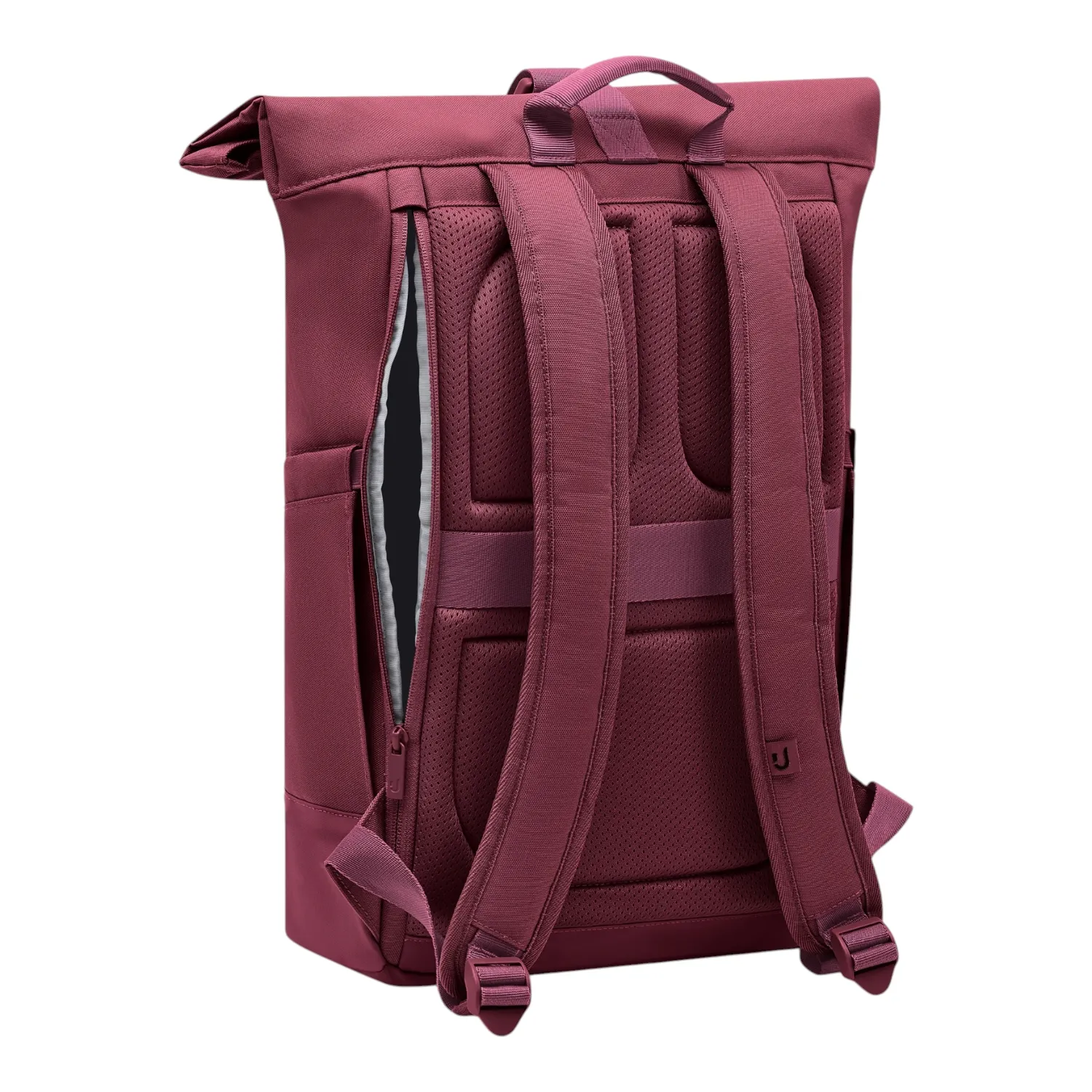 Johnny Urban - Luca Medium Rolltop Rucksack burgundy