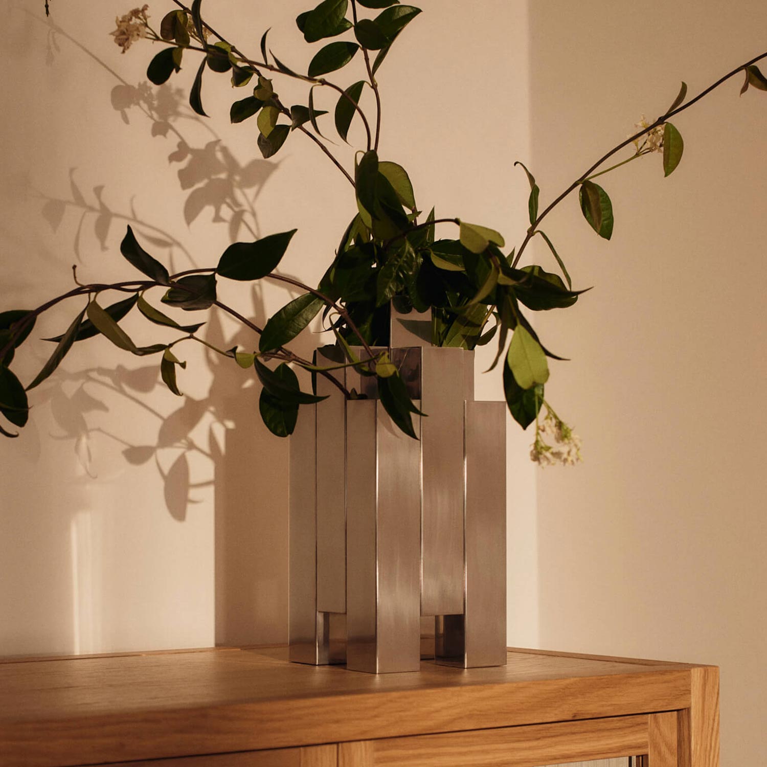 Ferm Living - Tessera Vase hochglanzpoliert