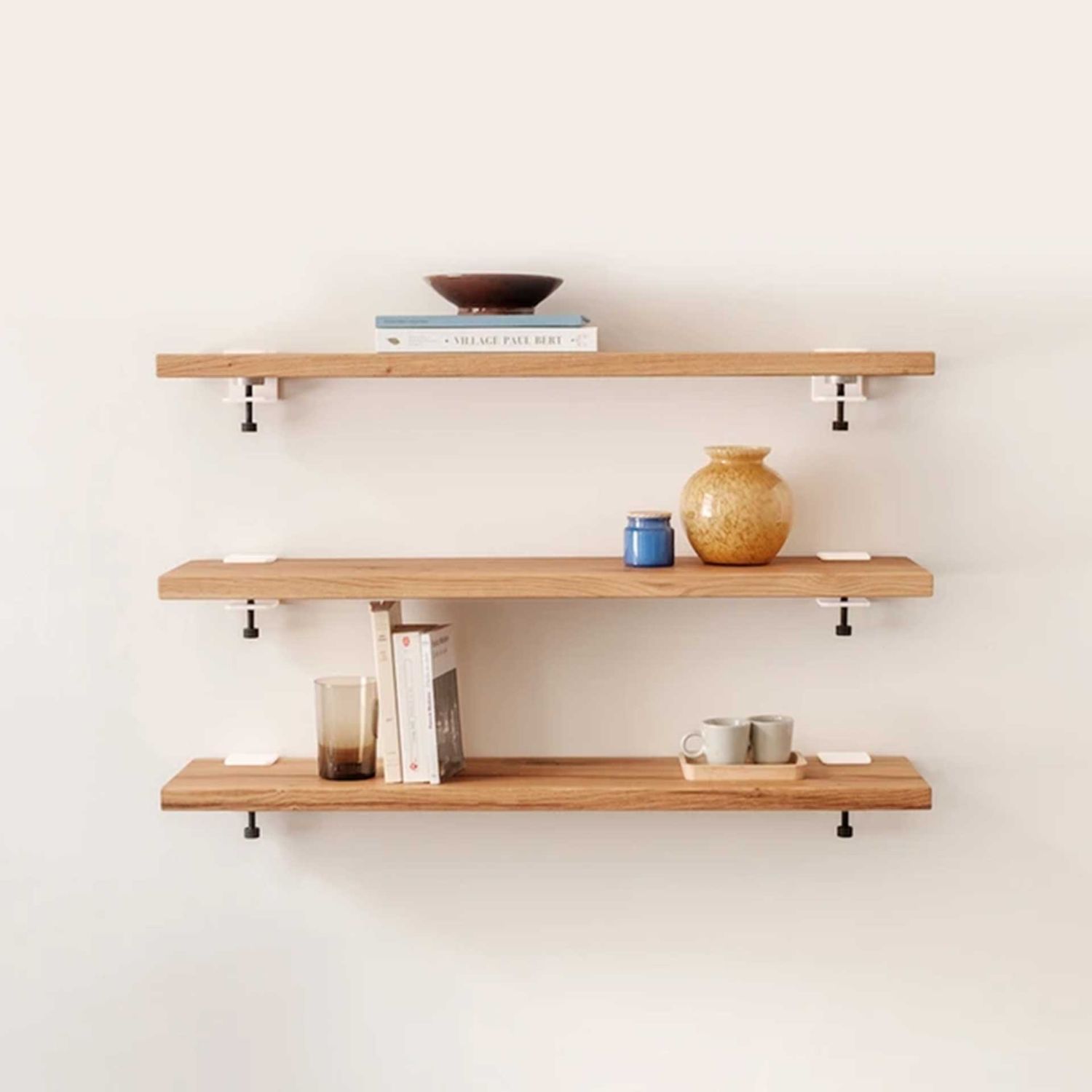 Tiptoe - Bracket Wandhaken creme-weiß