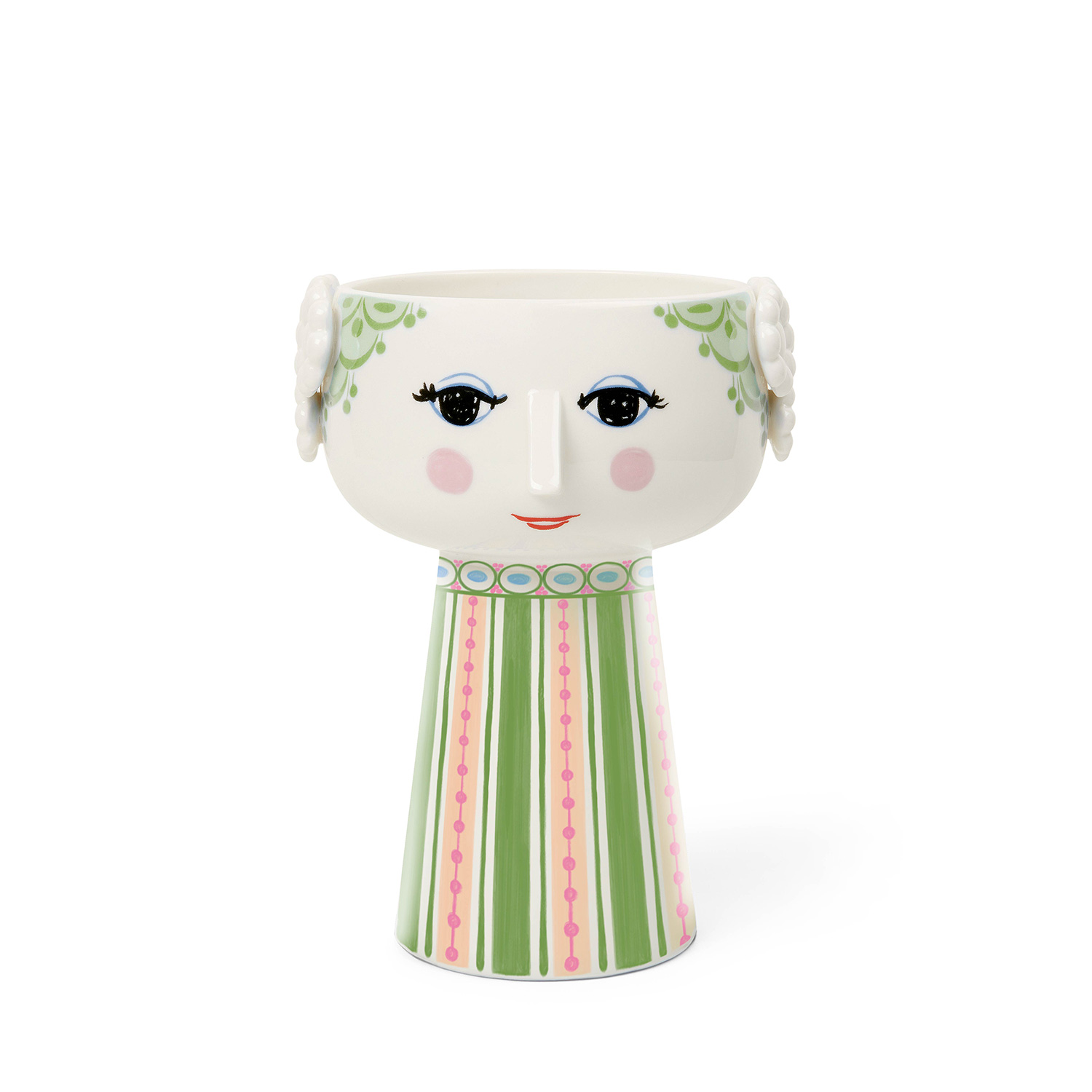 Björn Wiinblad - Eva Blumenvase H23,5 cm grün