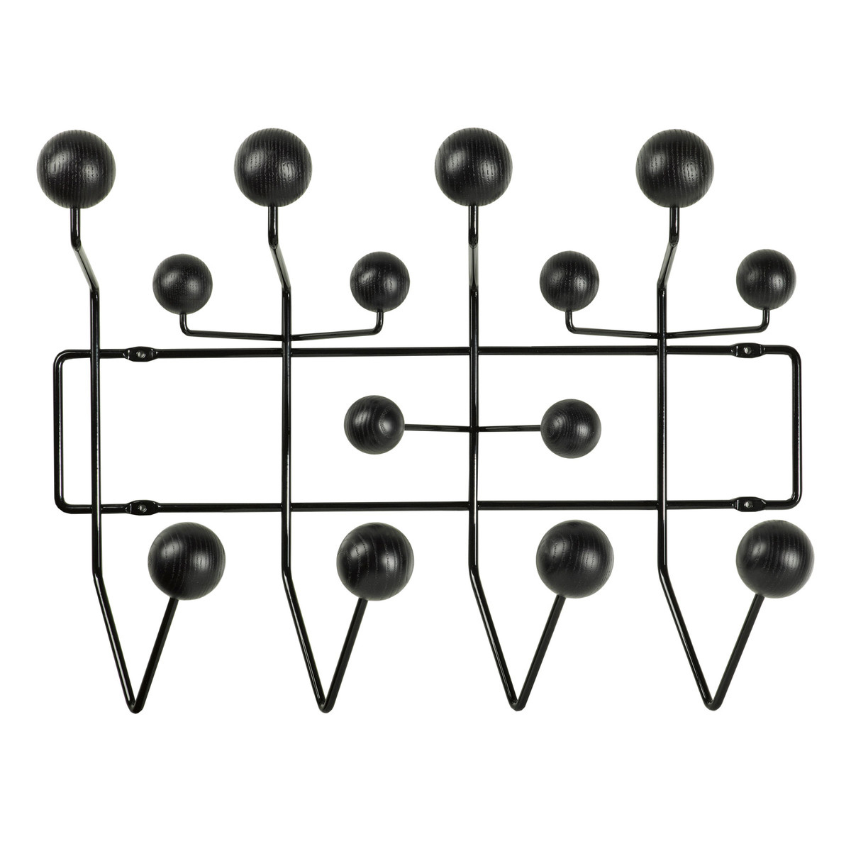 vitra hang it all esche schwarz schwarz