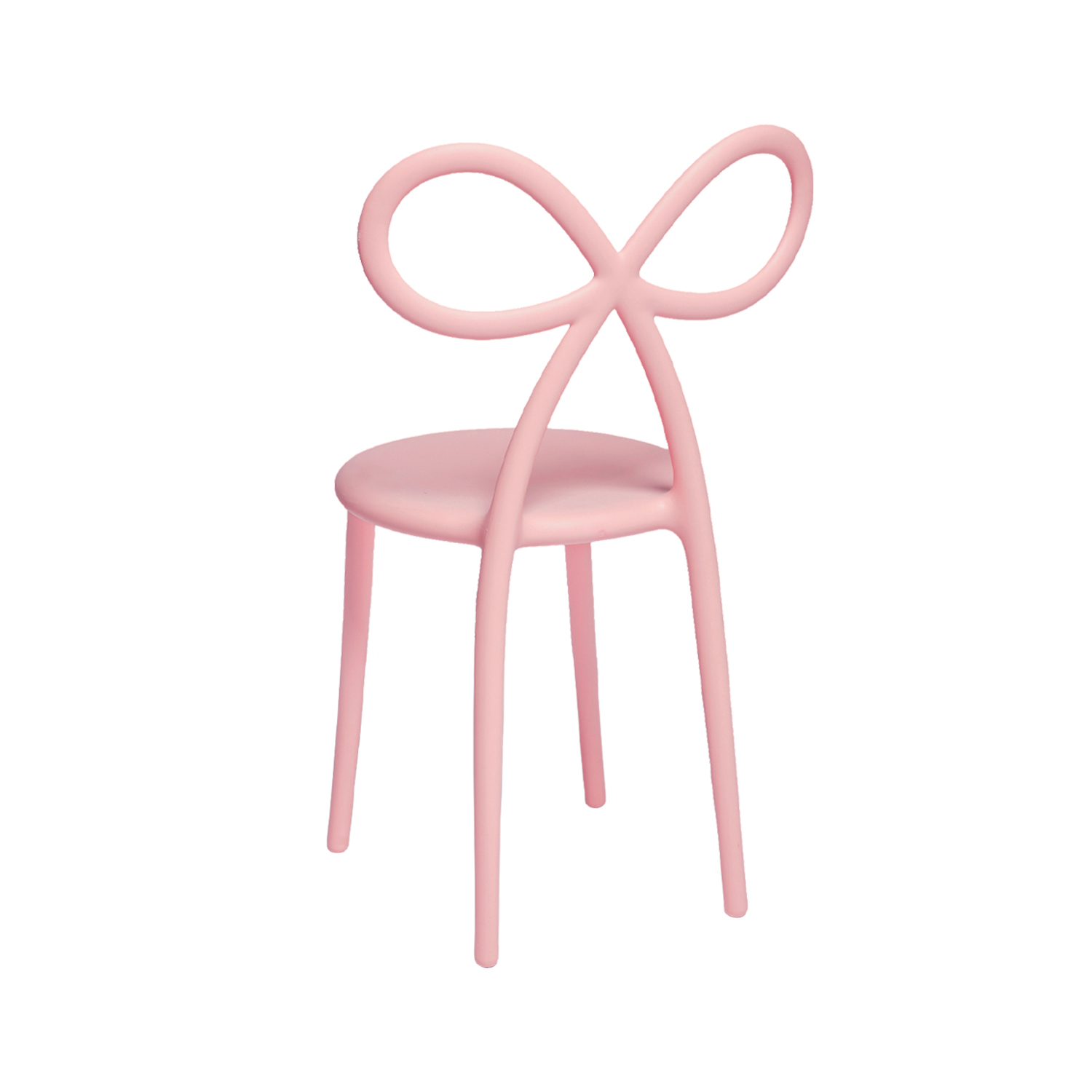 qeeboo ribbon stuhl baby pink rueckseite 97672