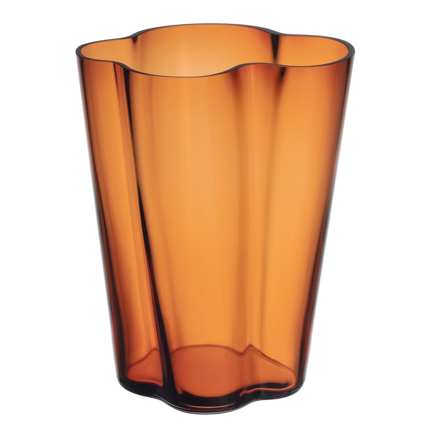 iittala aalto vase 270 mm kupfer 103218