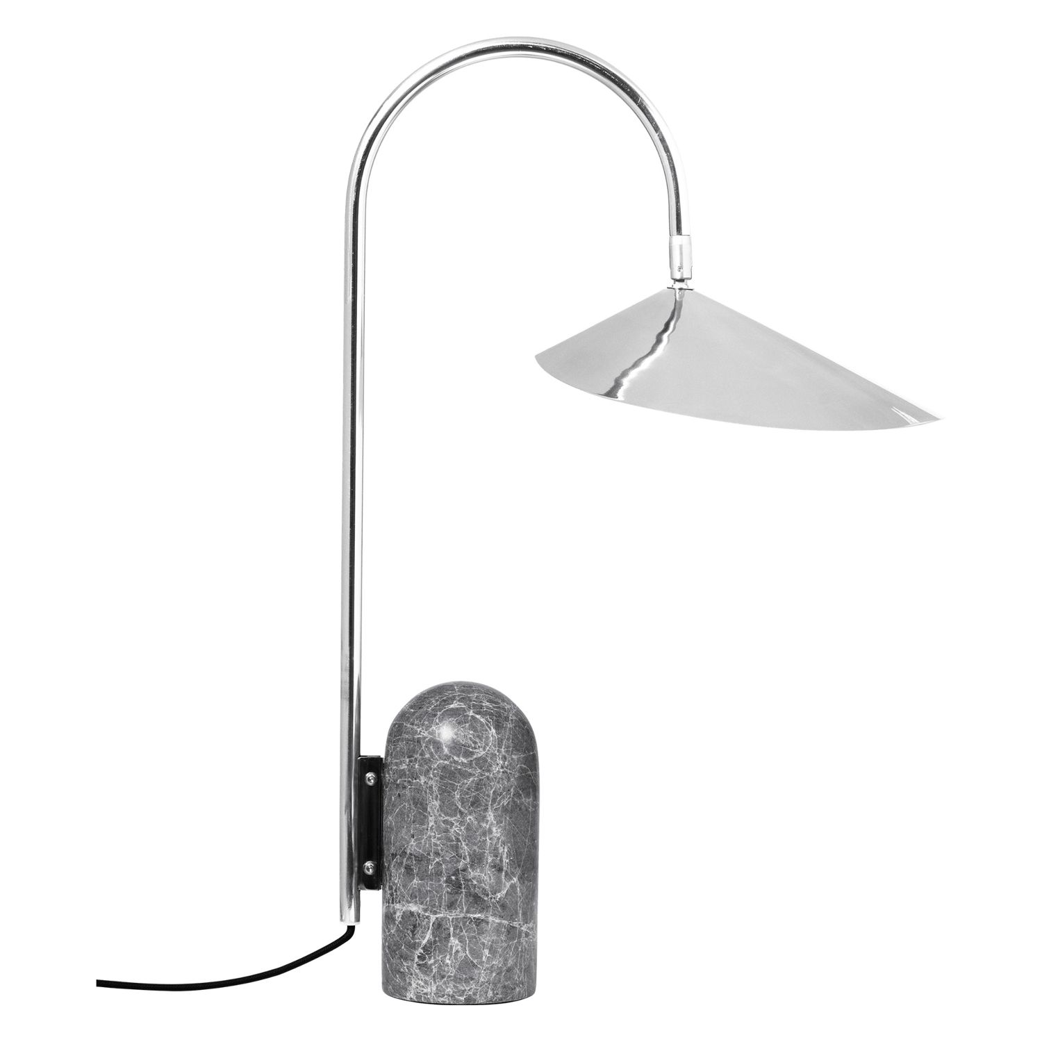 Ferm Living- Arum Tischleuchte edelstahl