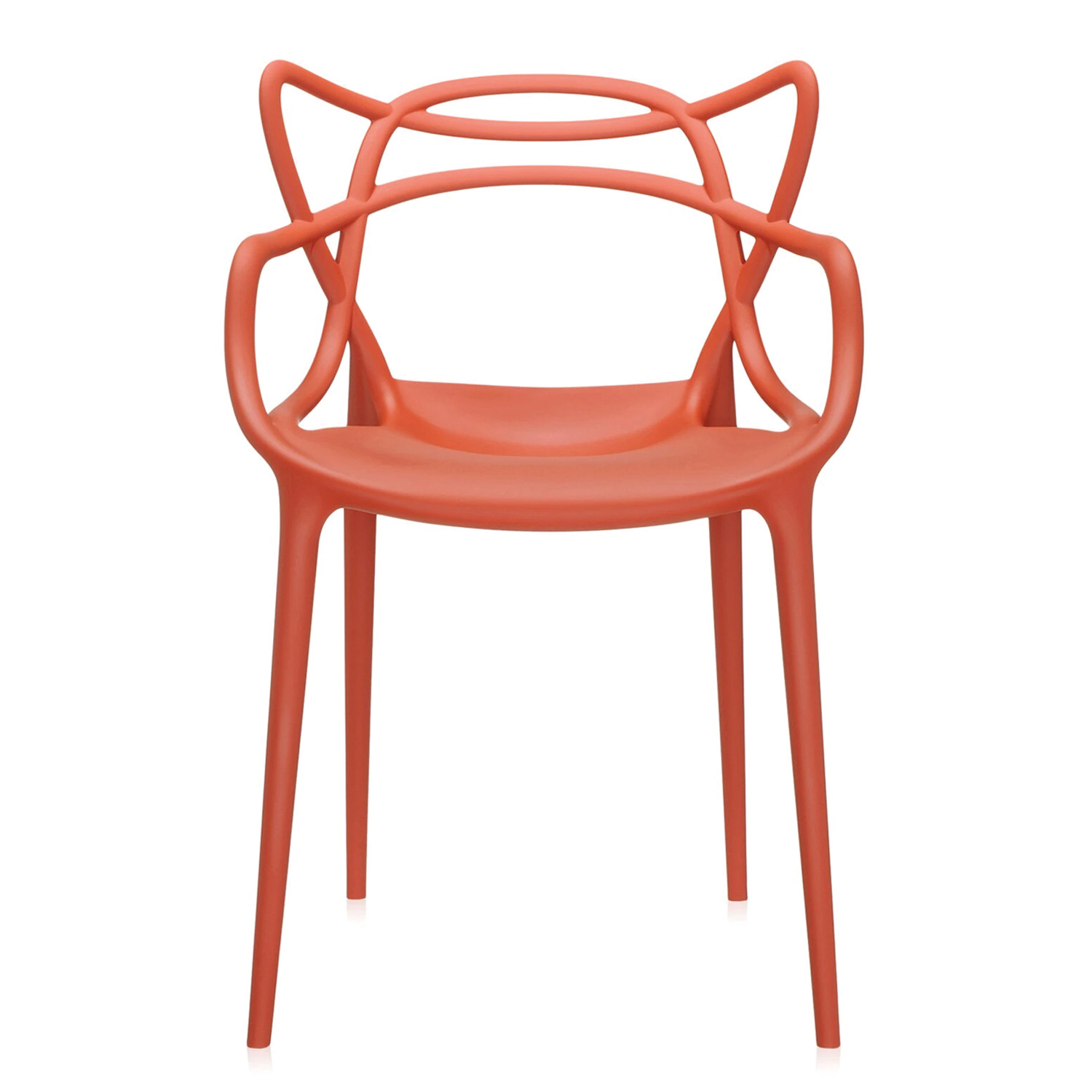 kartell masters sedia stuhl orangenrost 79073