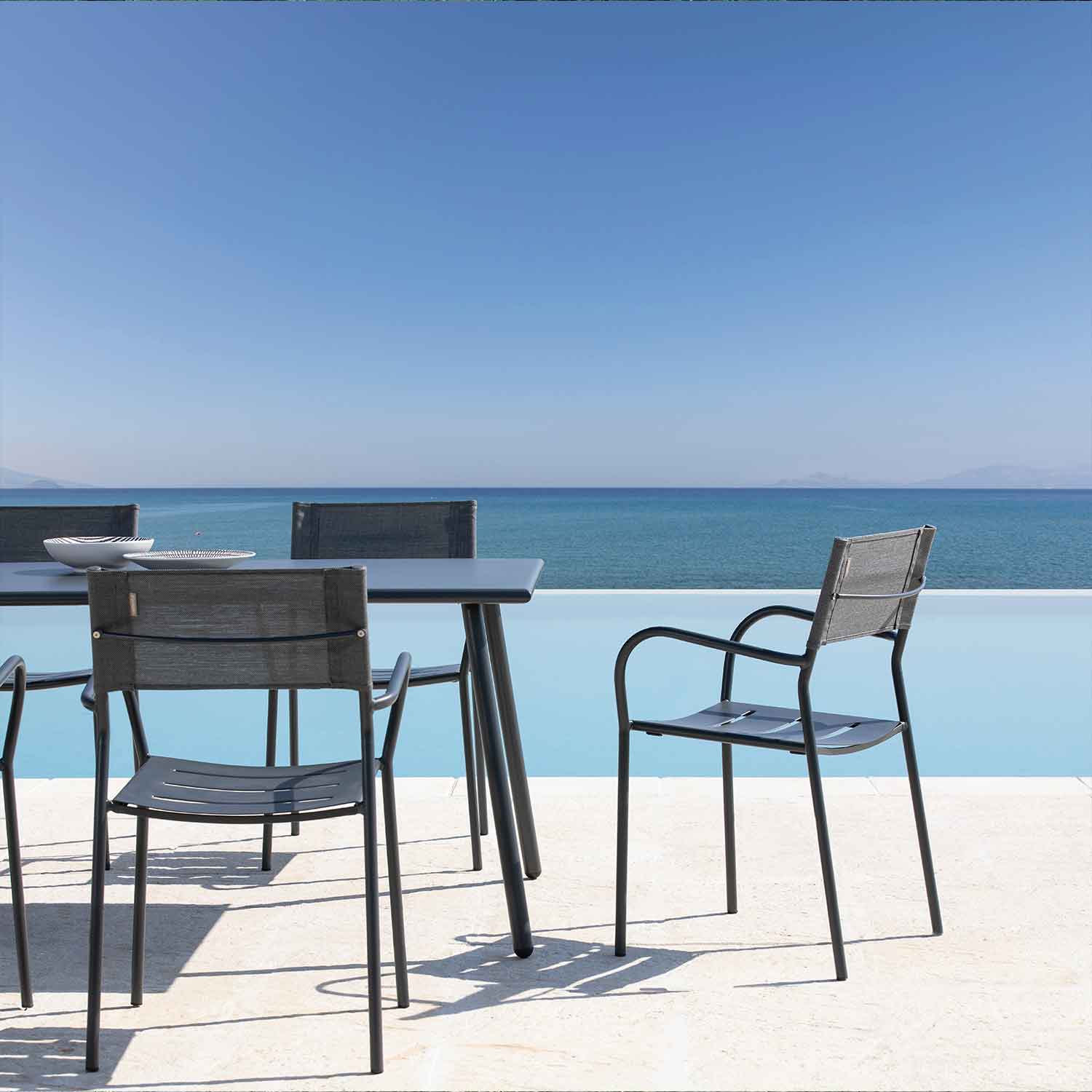 Vermobil - Stuhl Vera Duna perlweiß/clay