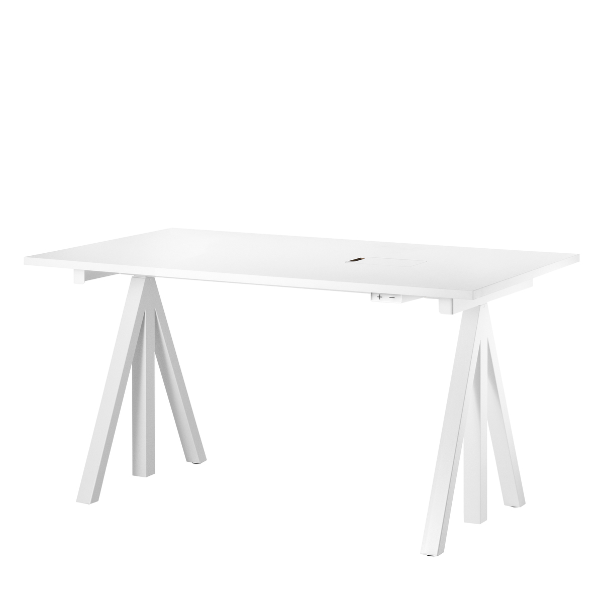 string schreibtischplatte wei 140 57249