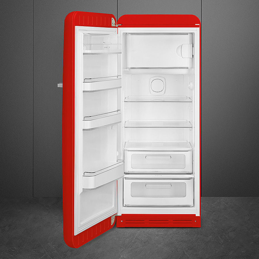 smeg kuehlschrank FAB28 rot links2 55147