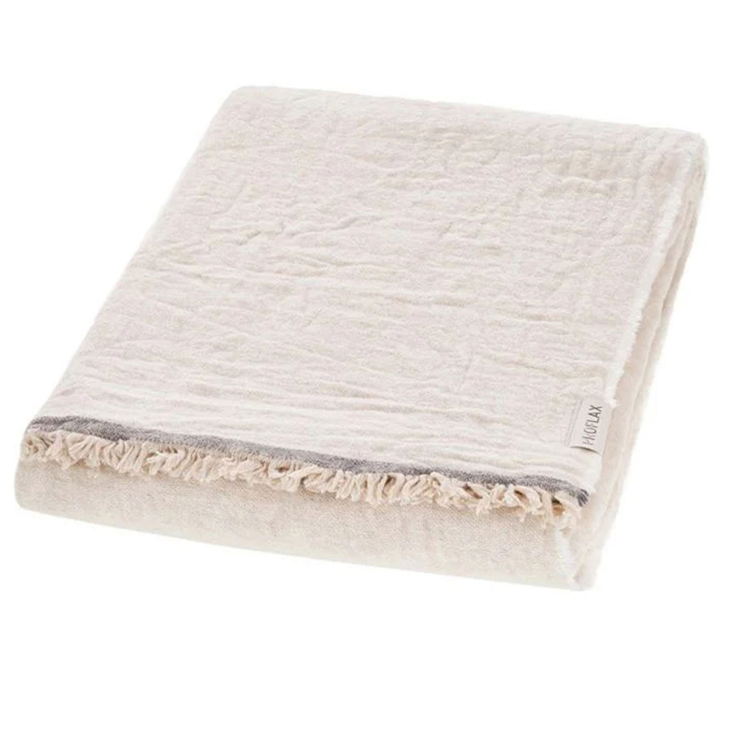 Proflax - Italien Wool Mix Decke 130 x 200 cm ecru