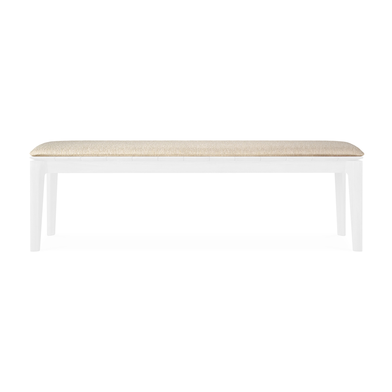 Ethnicraft - Bok Outdoorbank Sitzkissen 162 cm natural
