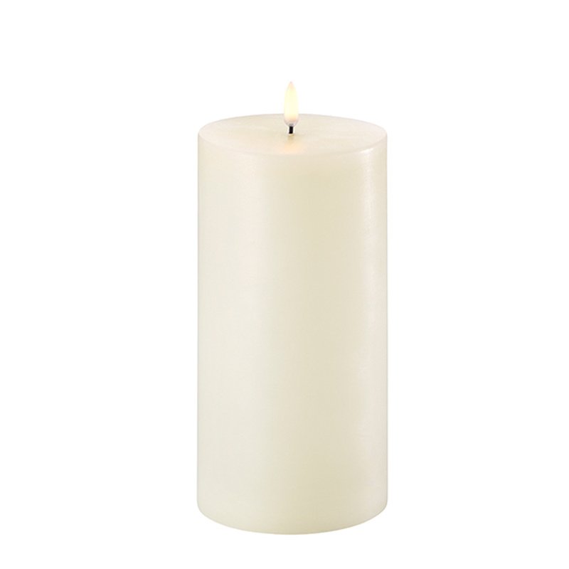piffany uyuni pillarcandle 10x20 ivory 56253