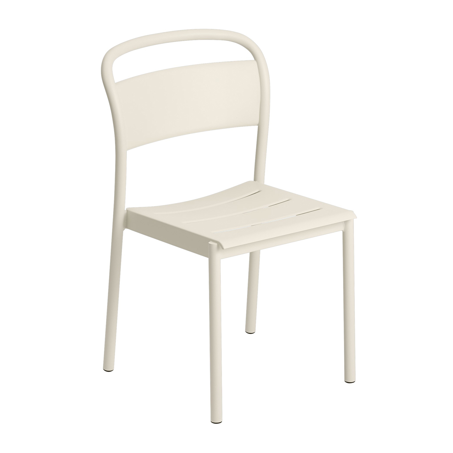 muuto linear side chair off white 65388