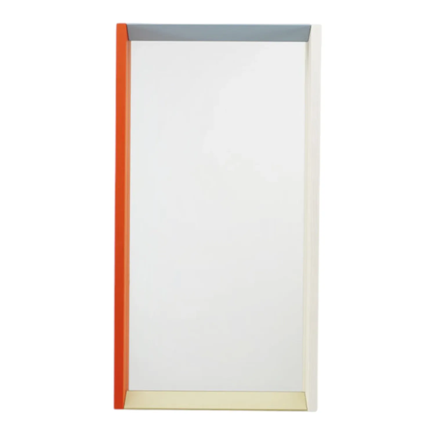 Vitra - Colour Frame Spiegel blau/orange medium