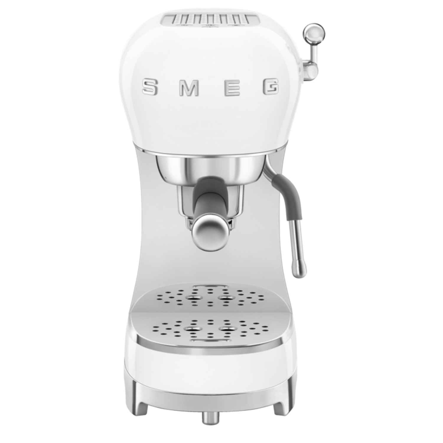 smeg espressomaschine ecf02 weiss 95342