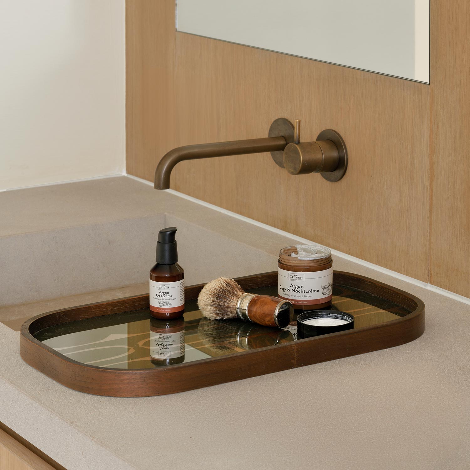 Ethnicraft - Second Nature Tablett rund S