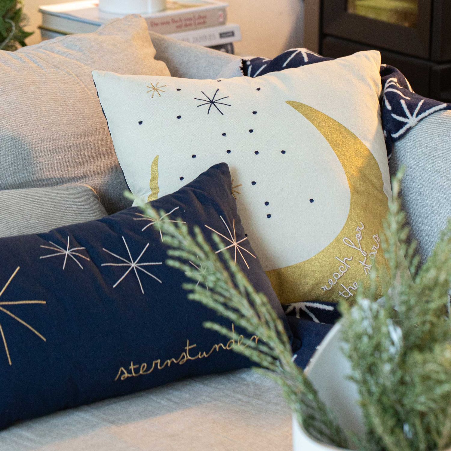 Räder Design - Kissen Nachthimmel Sternstunden