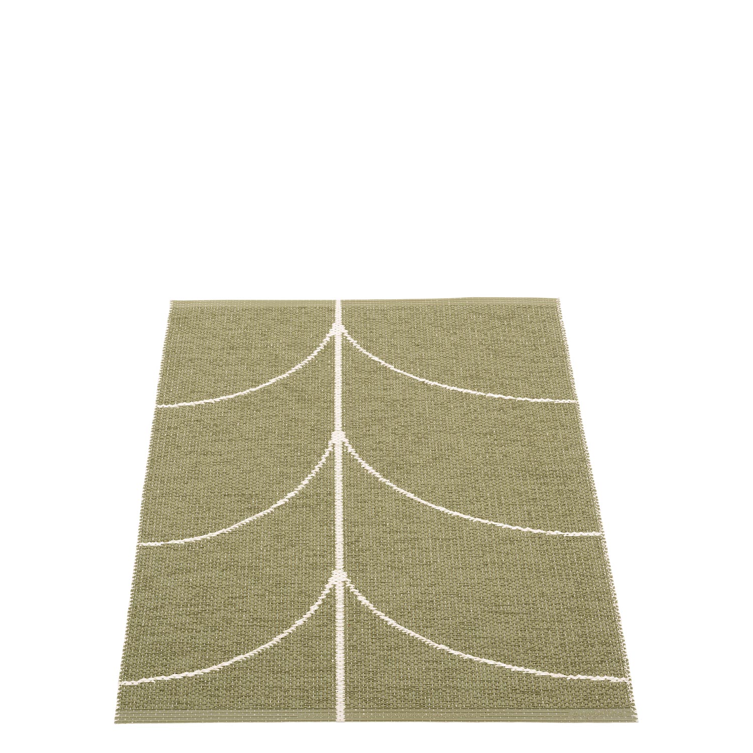 Pappelina - Leif Teppich 70x90 cm pine/vanilla