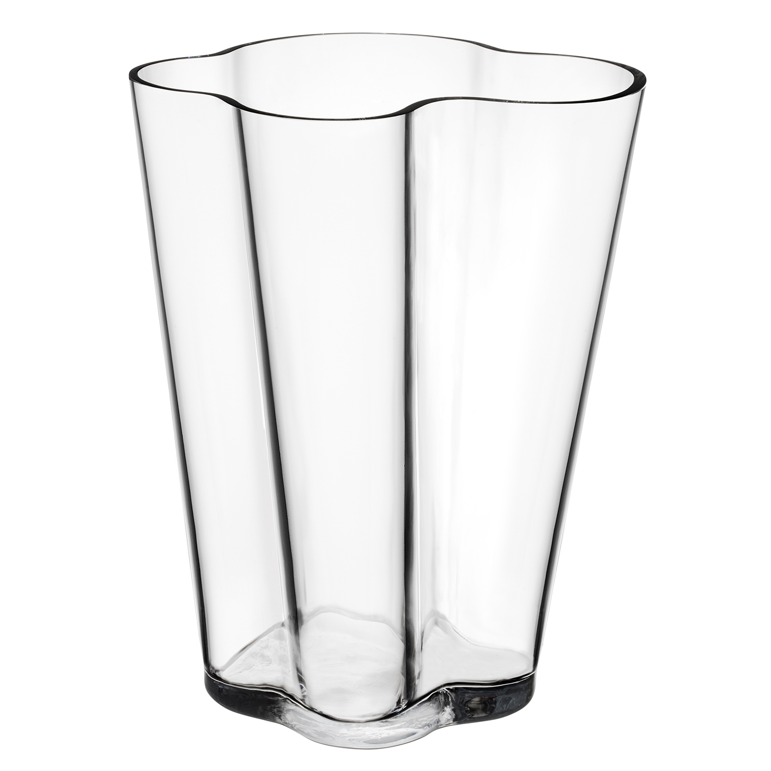 iittala aalto vase 270 mm klar 103214