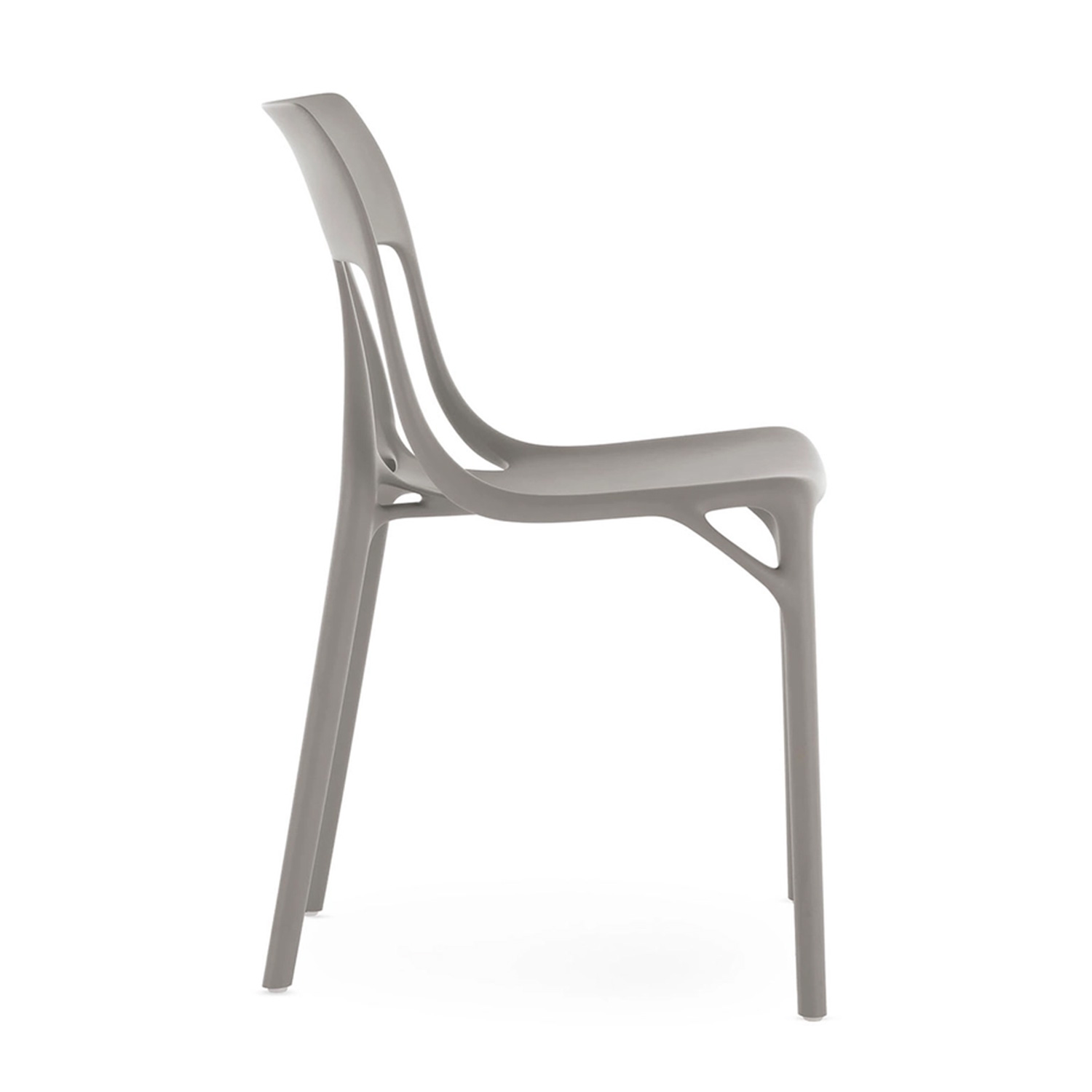 Kartell - A.I. light Stuhl hellbraun