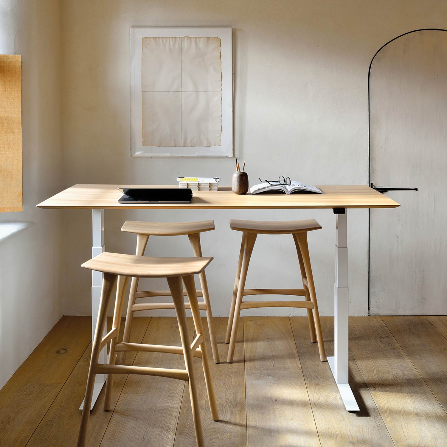 ethnicraft osso barhocker ambiente zimmer 84150