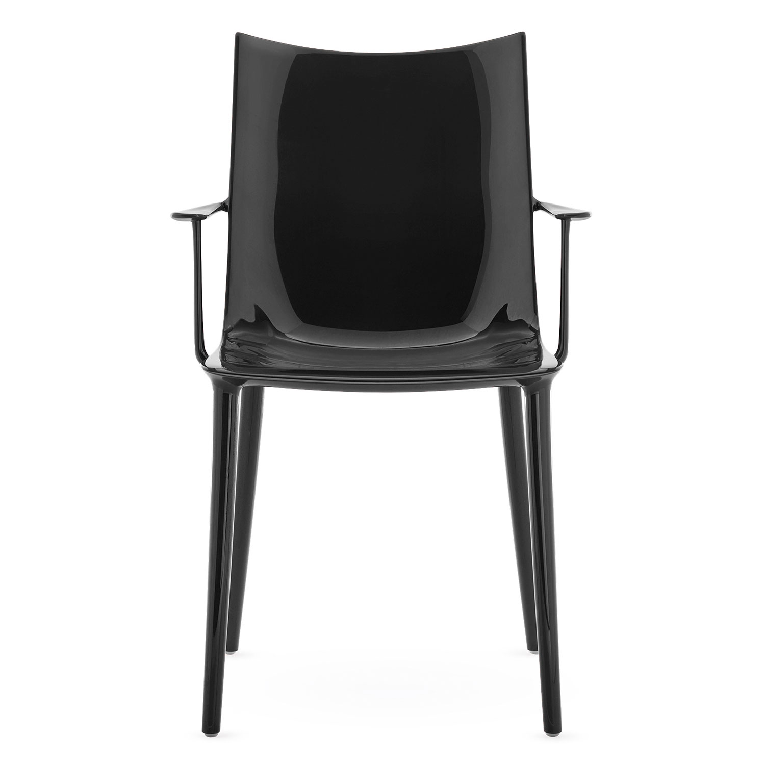 Kartell - H.H.H. Stuhl Hochglanz weiß