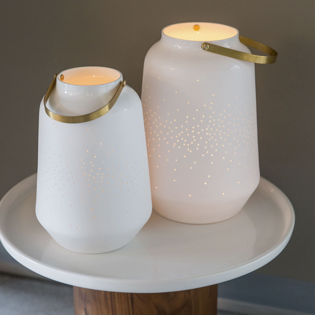 raeder design porzellanlaterne