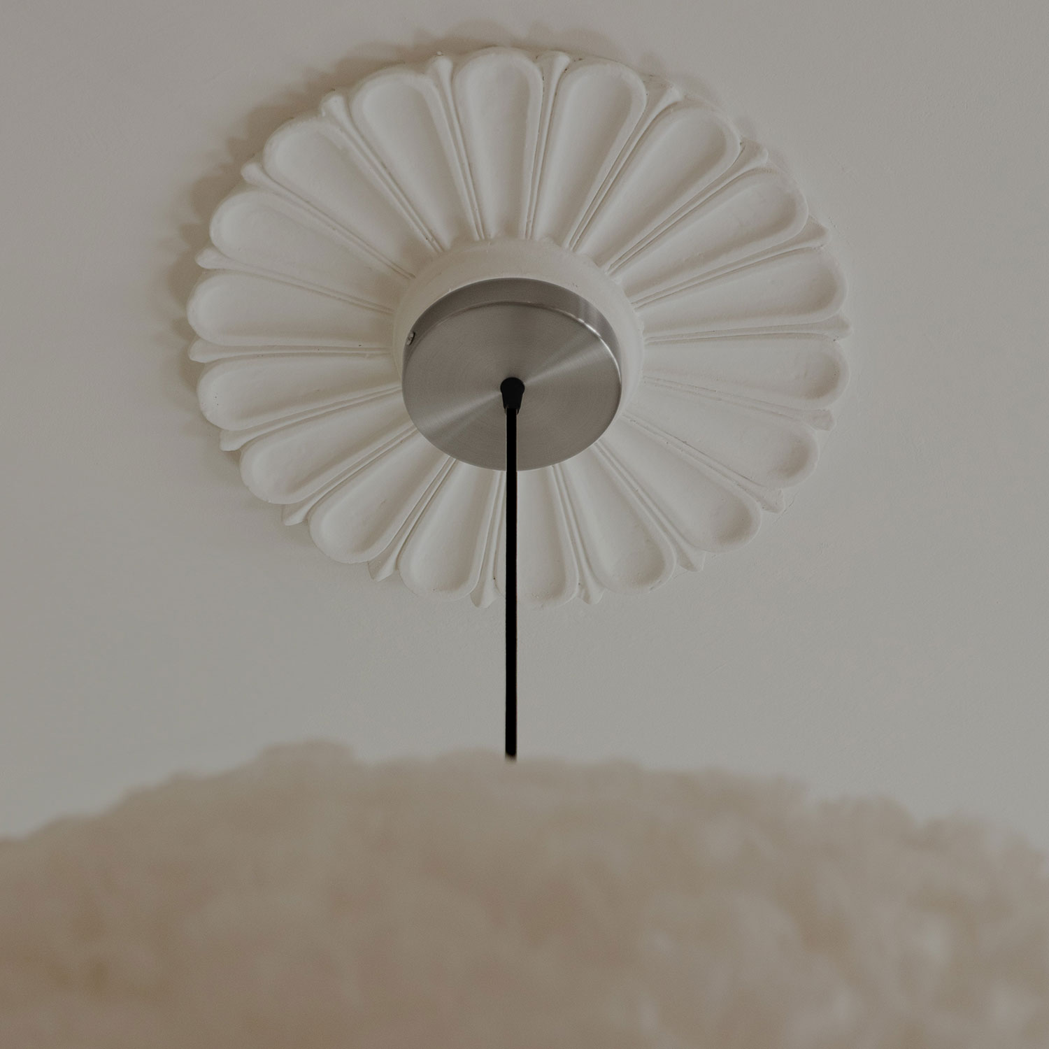 UMAGE rosette kabelset stahl mit stuck 106531