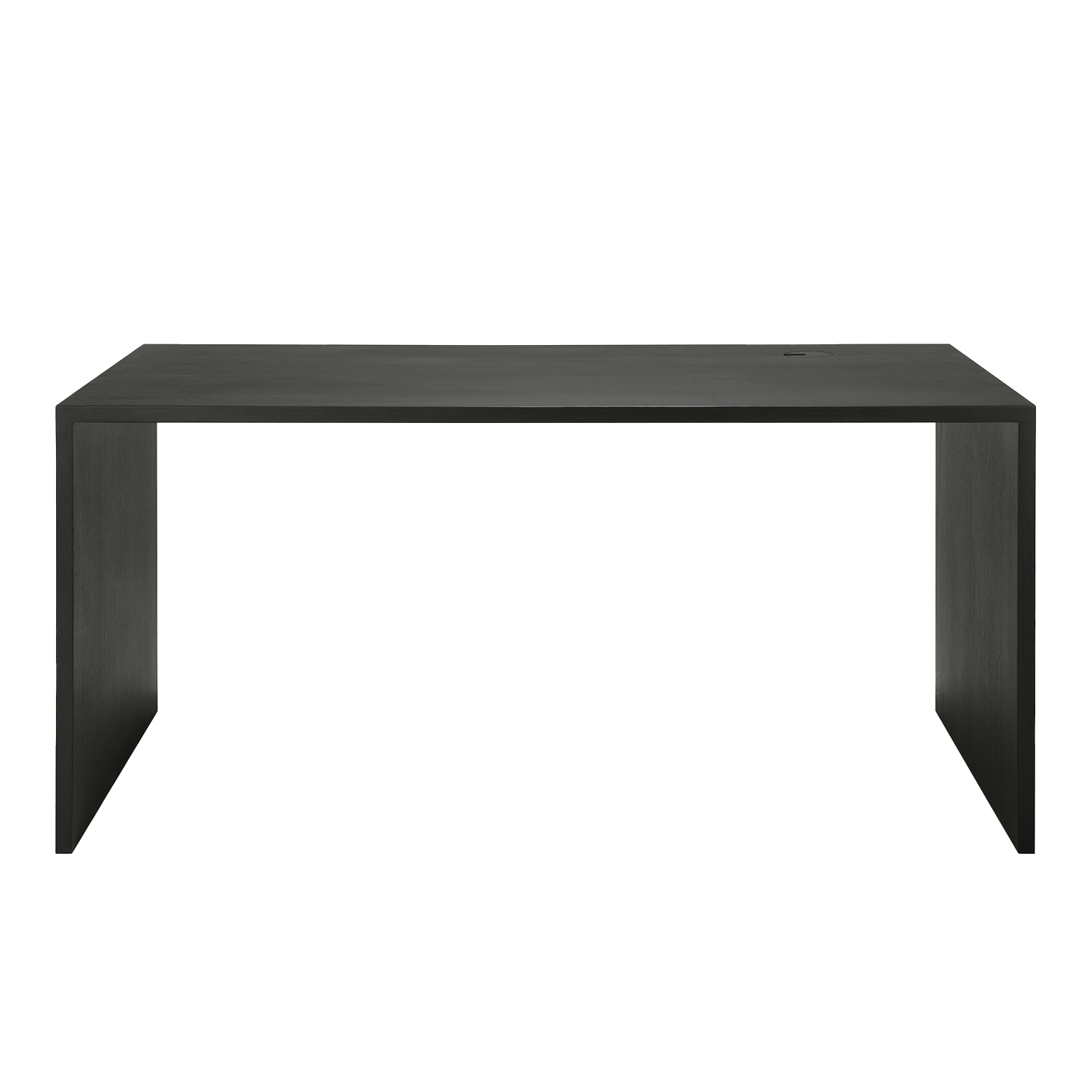 ethnicraft u schreibtisch eicche schwarz 160cm 50106 98779