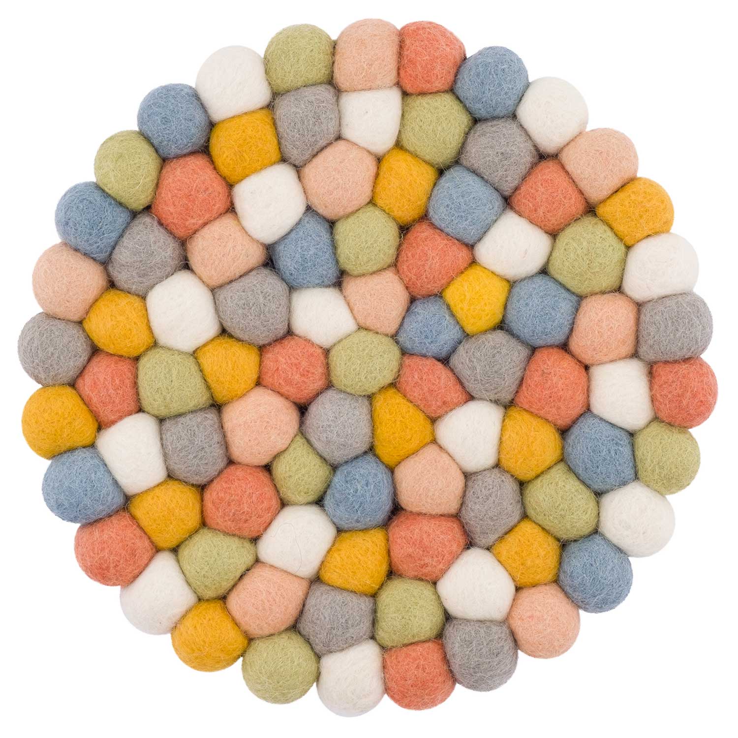 myfelt liese untersetzer filzkugel 52077